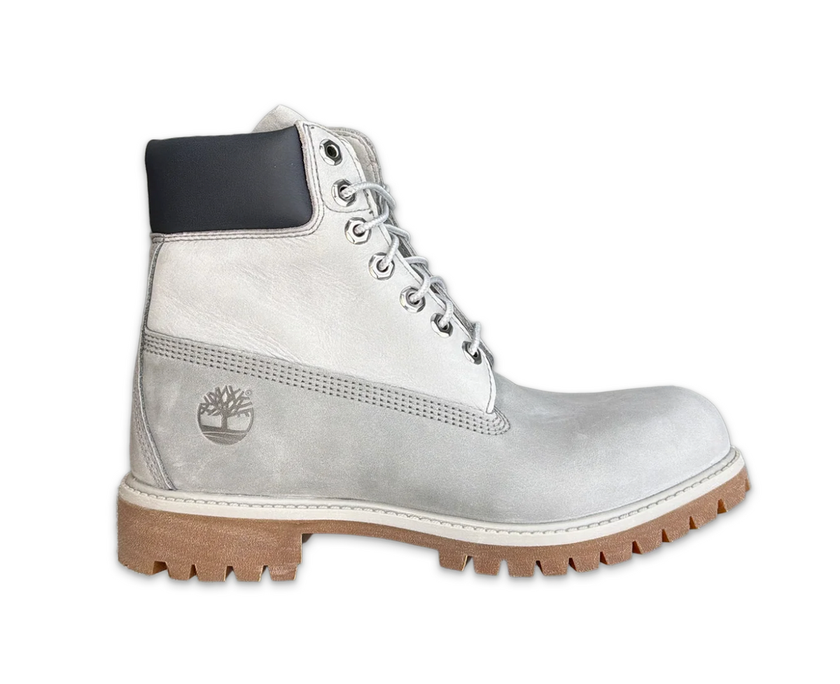 Timberland Premium 6" Waterproof Boot "Medium Grey Nubuck" - Size 11