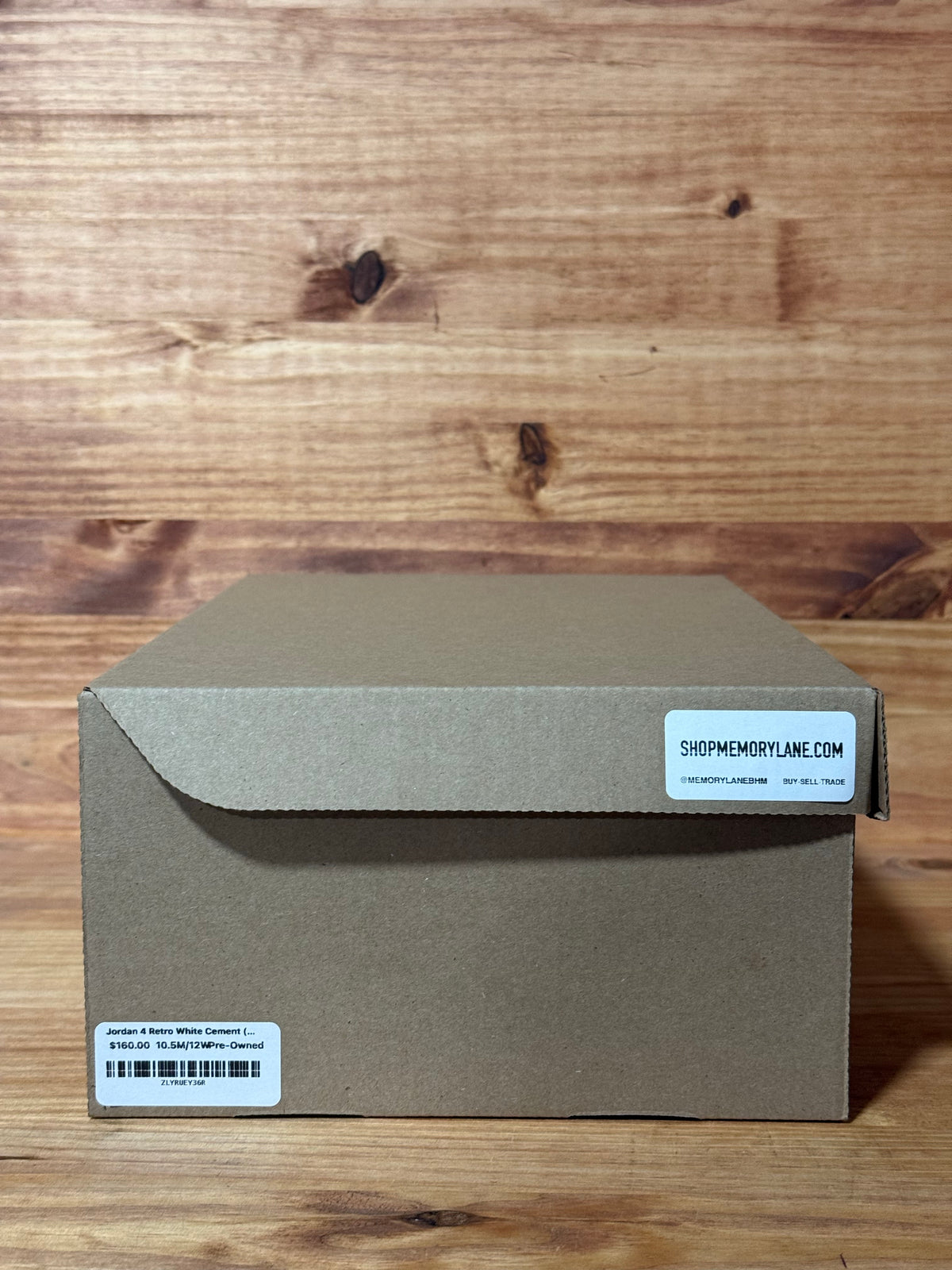 Jordan 4 Retro White Cement (2025) - Size 10.5