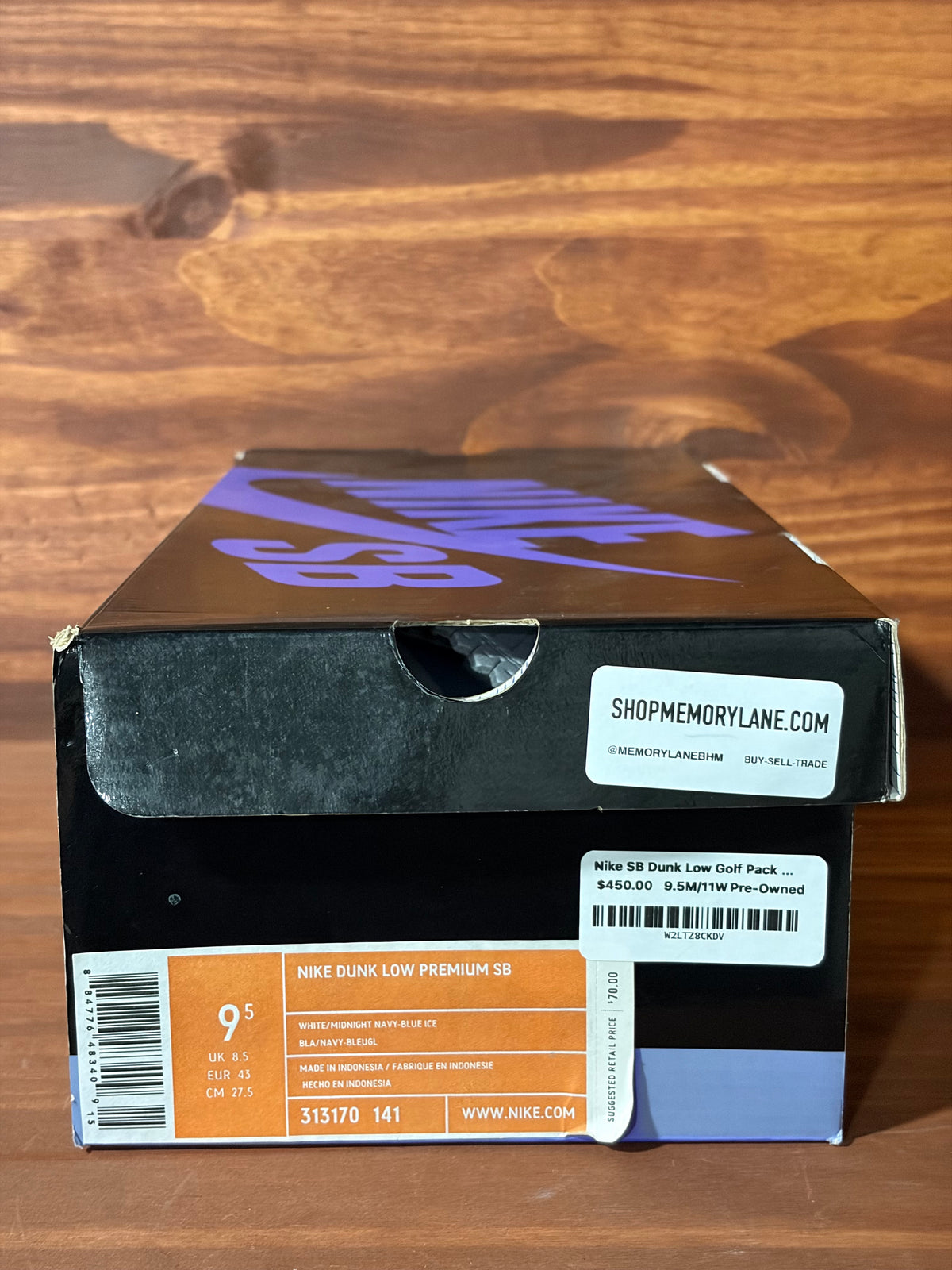 Nike SB Dunk Low Golf Pack Blue