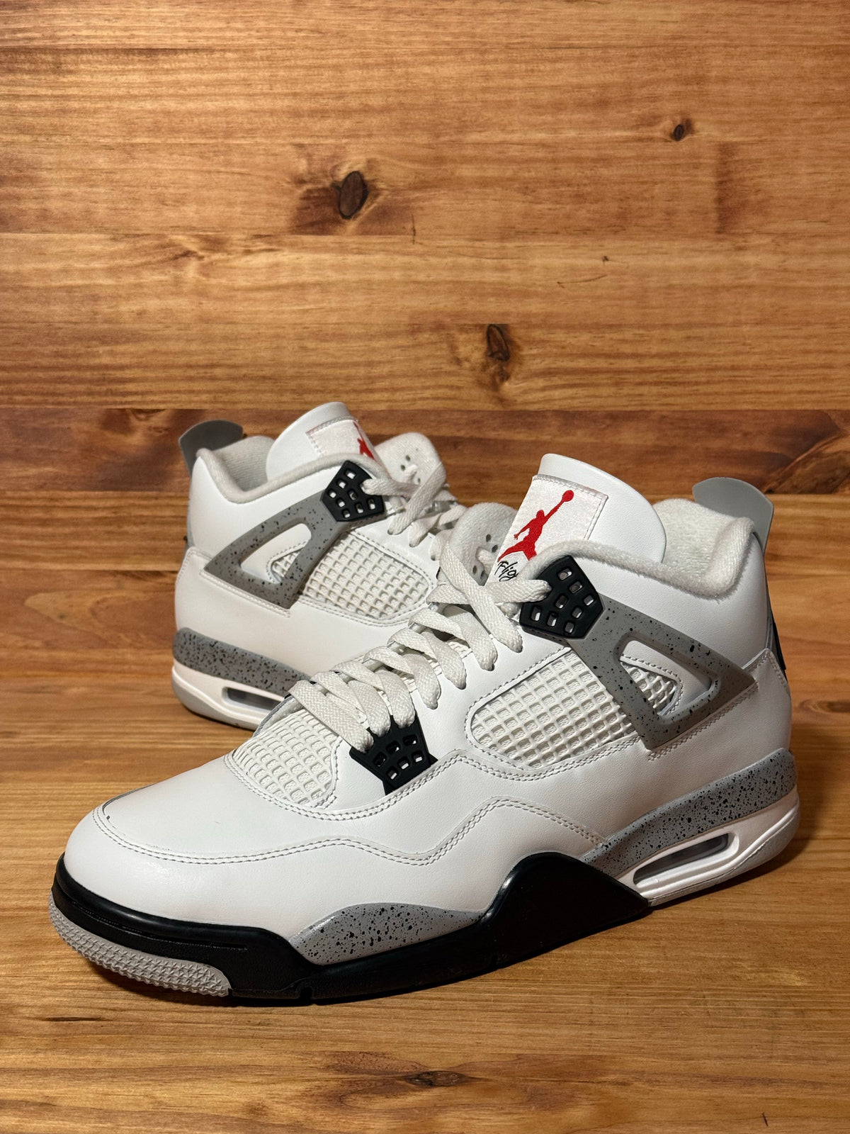 Jordan 4 Retro White Cement (2025) - Size 12