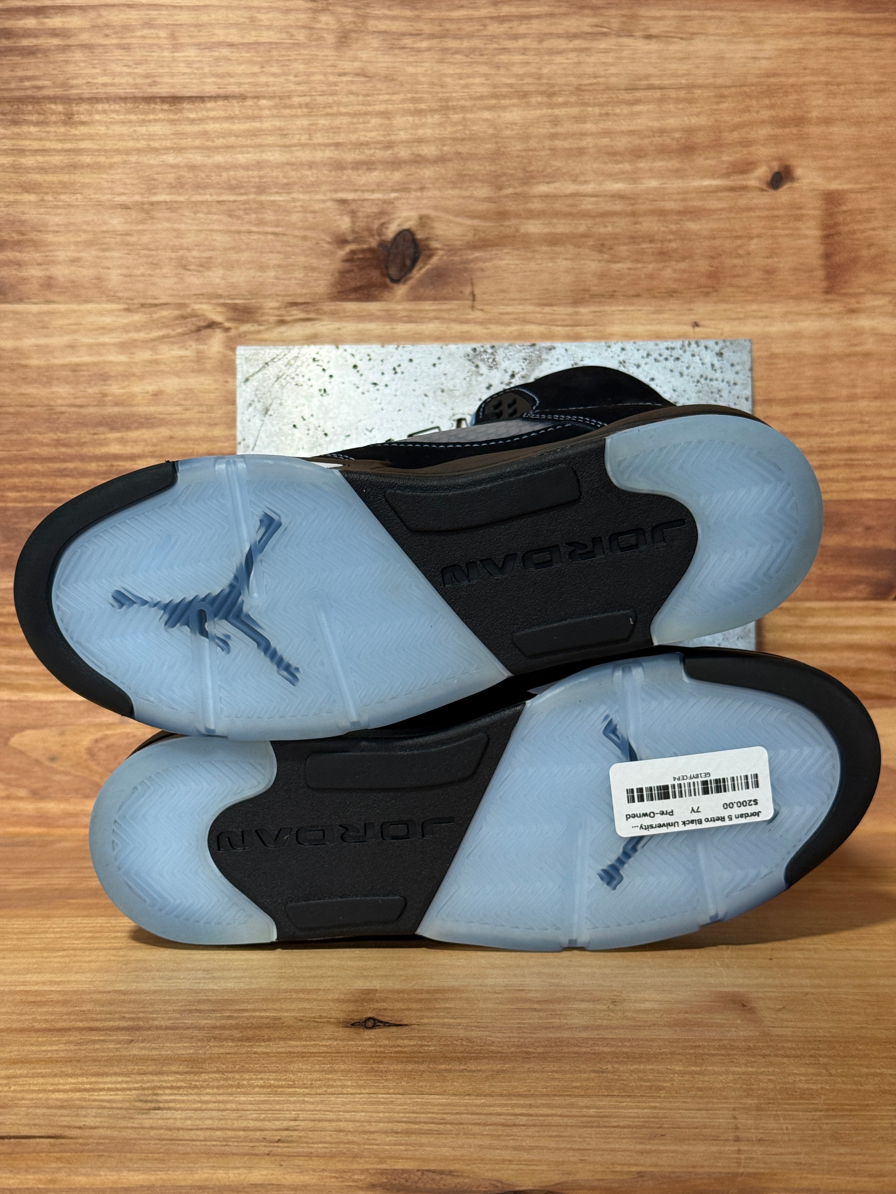 Jordan 5 Retro Black University Blue (2026) (GS)