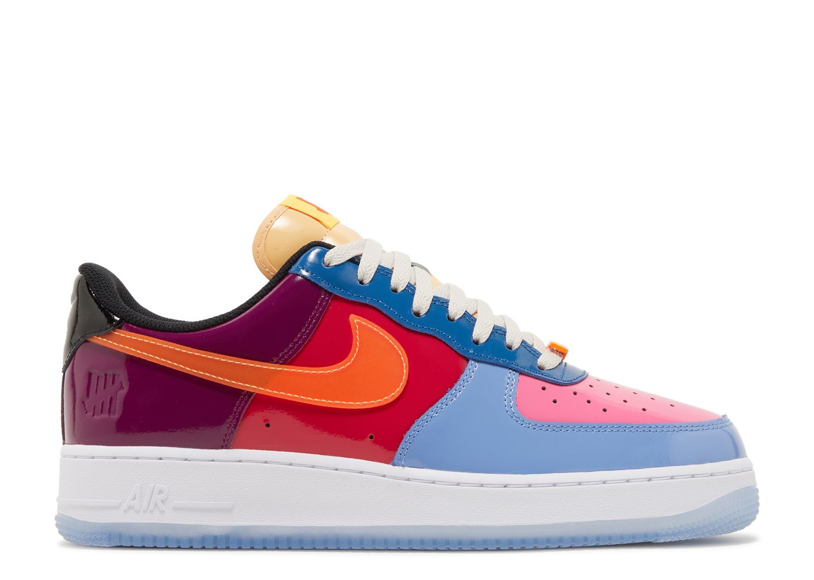 Nike Air Force 1 Low SP Undefeated Multi-Patent Total Orange