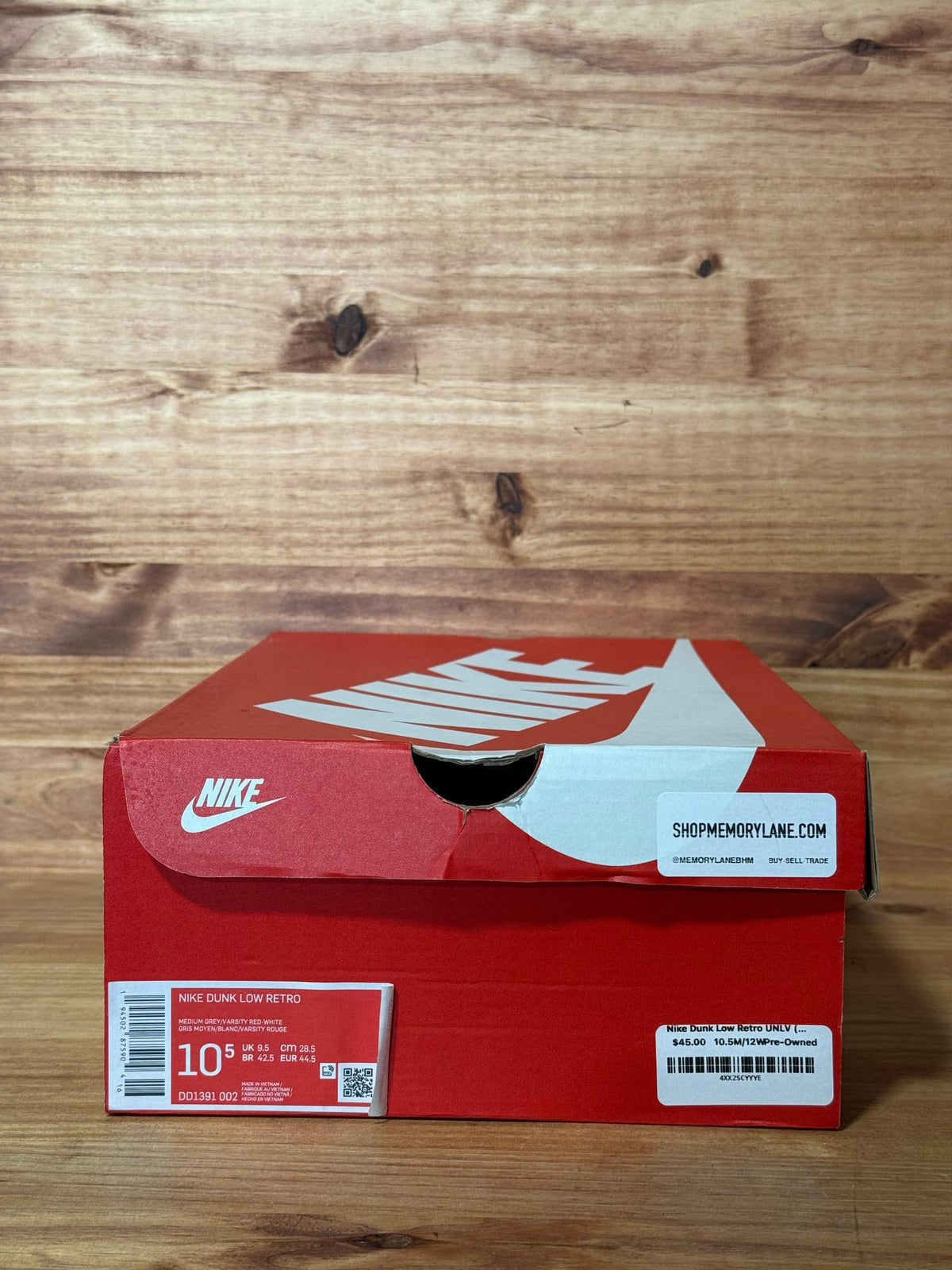 Nike Dunk Low Retro UNLV (2021)