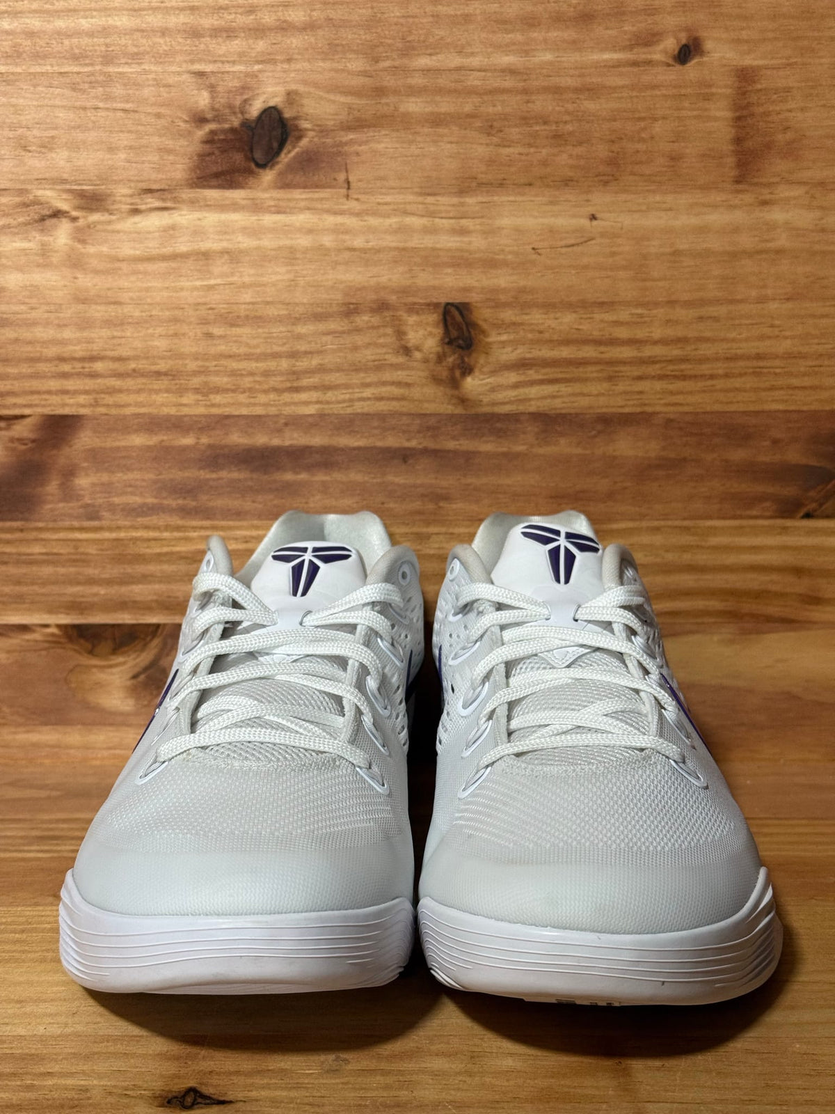 Nike Kobe 9 Elite Low EM Protro White Court Purple - Size 11