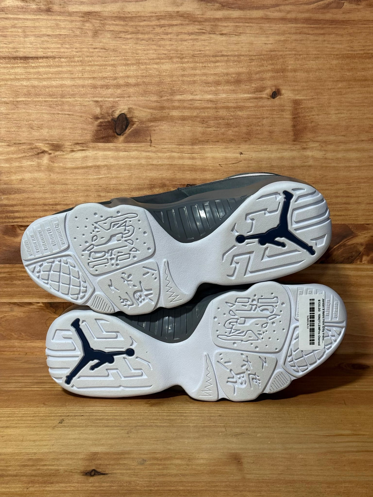 Jordan 9 Retro Flint Grey French Blue (2026) - Size 10
