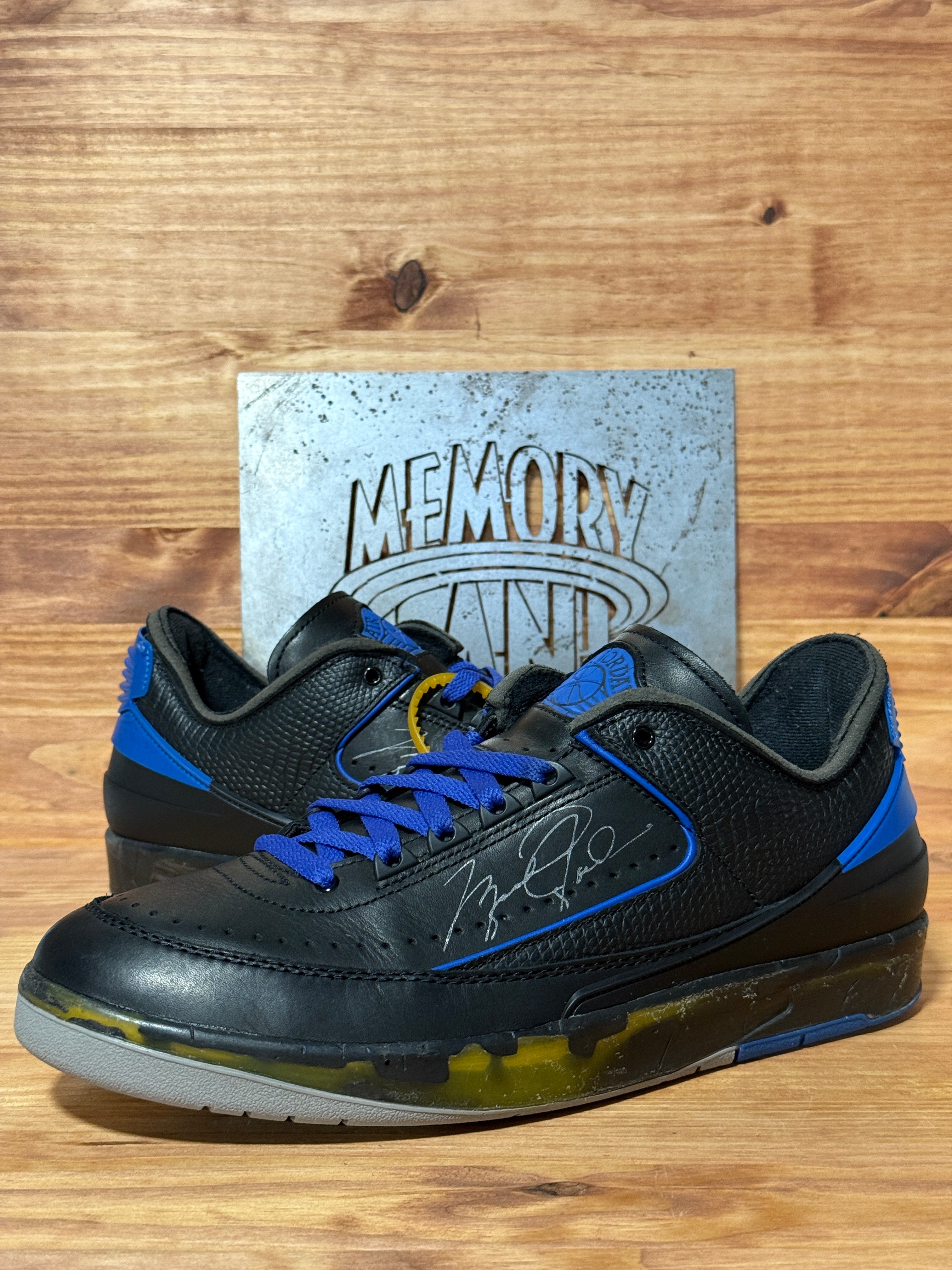 Jordan 2 Retro Low SP Off-White Black Blue