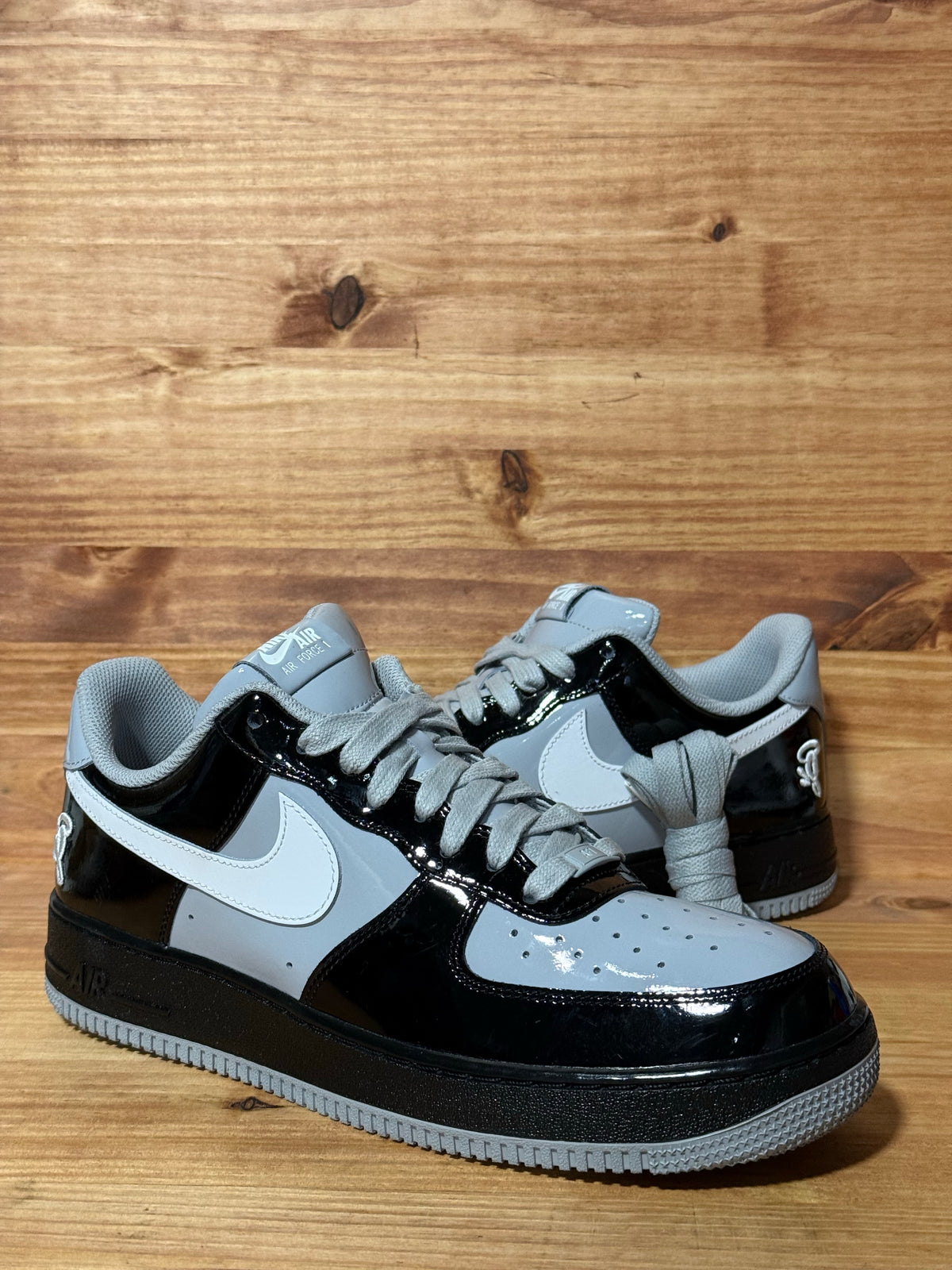 Nike Air Force 1 Low Syna Central Cee Black White Smoke Grey