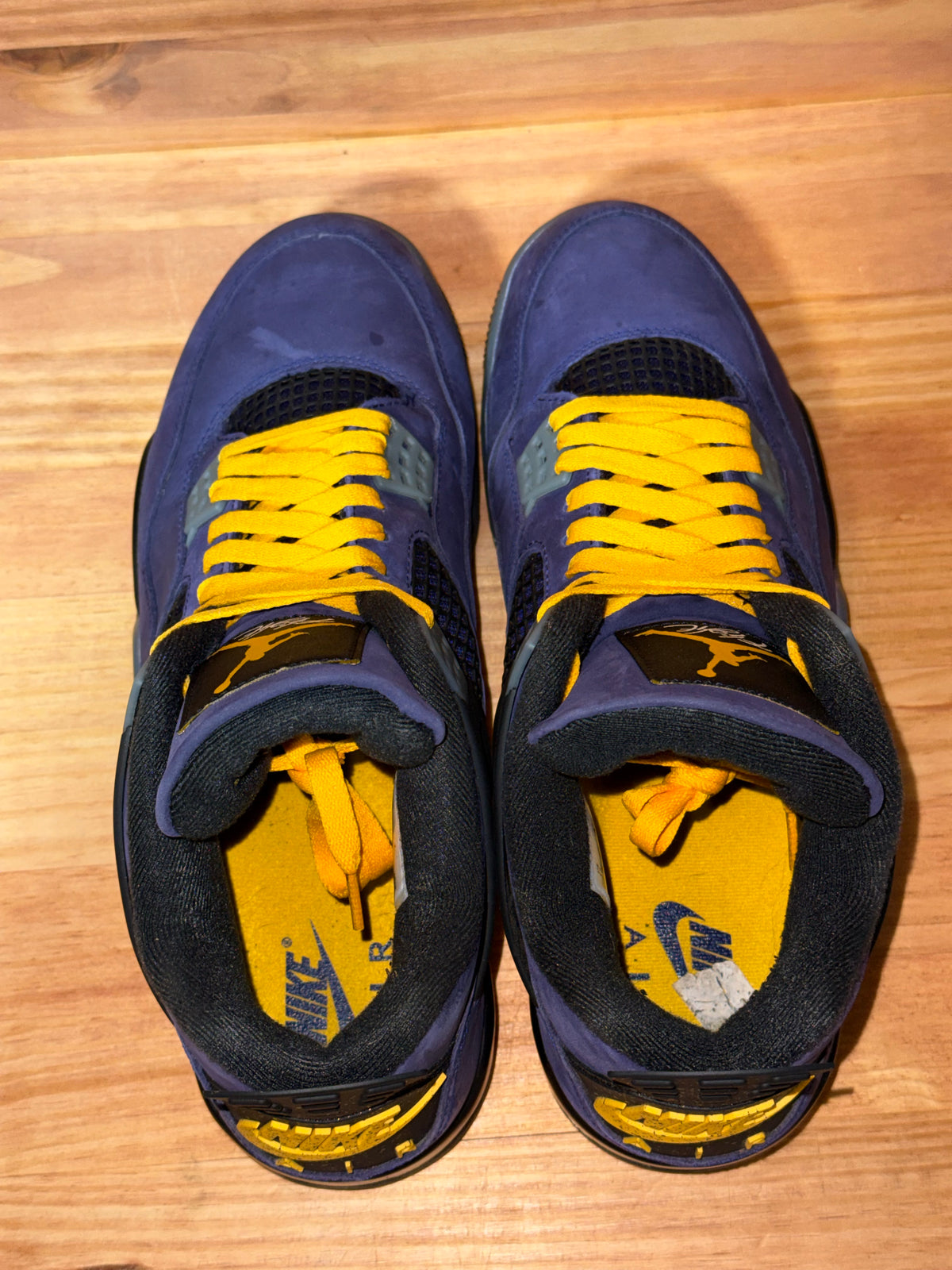 Jordan 4 Retro Lakers - Size 12