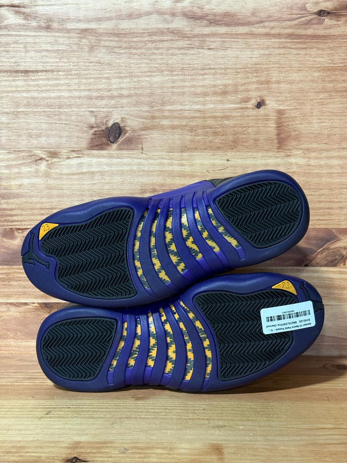 Jordan 12 Retro Field Purple - Size 9