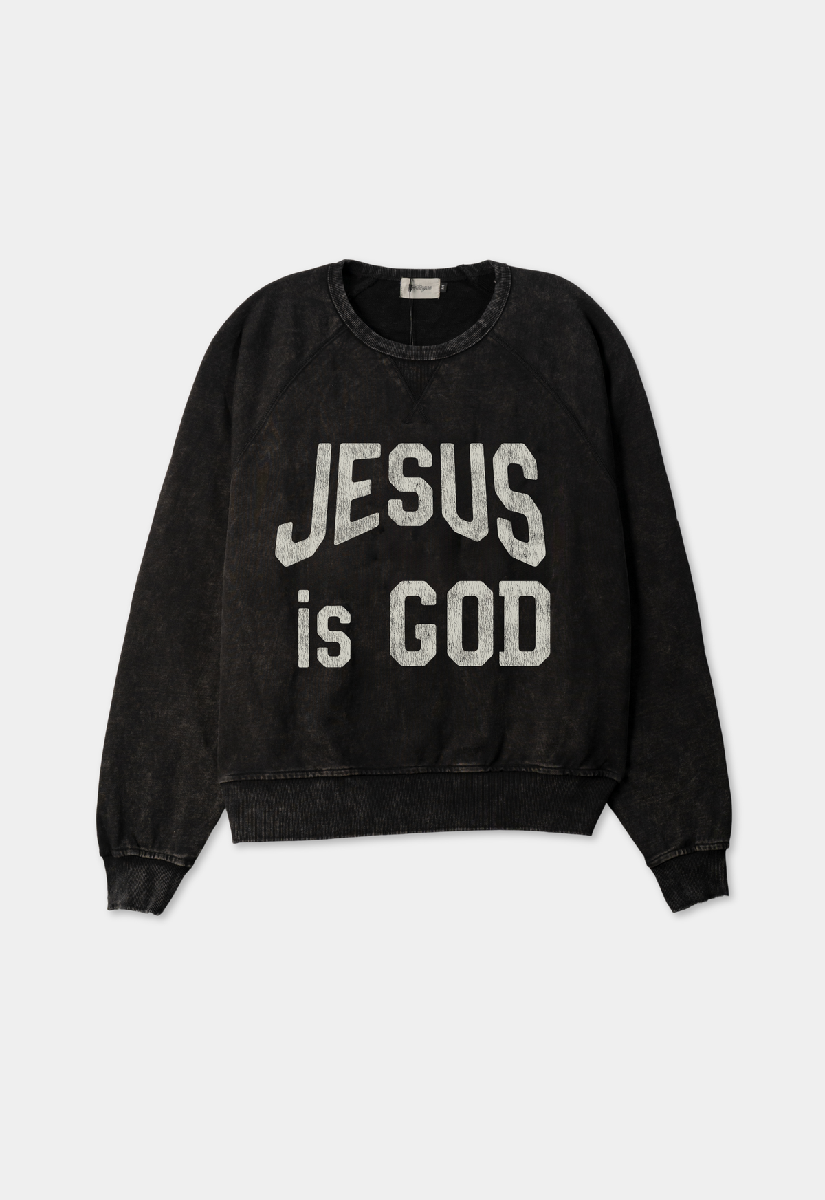 "JESUS IS GOD" CREWNECK (BLACK)