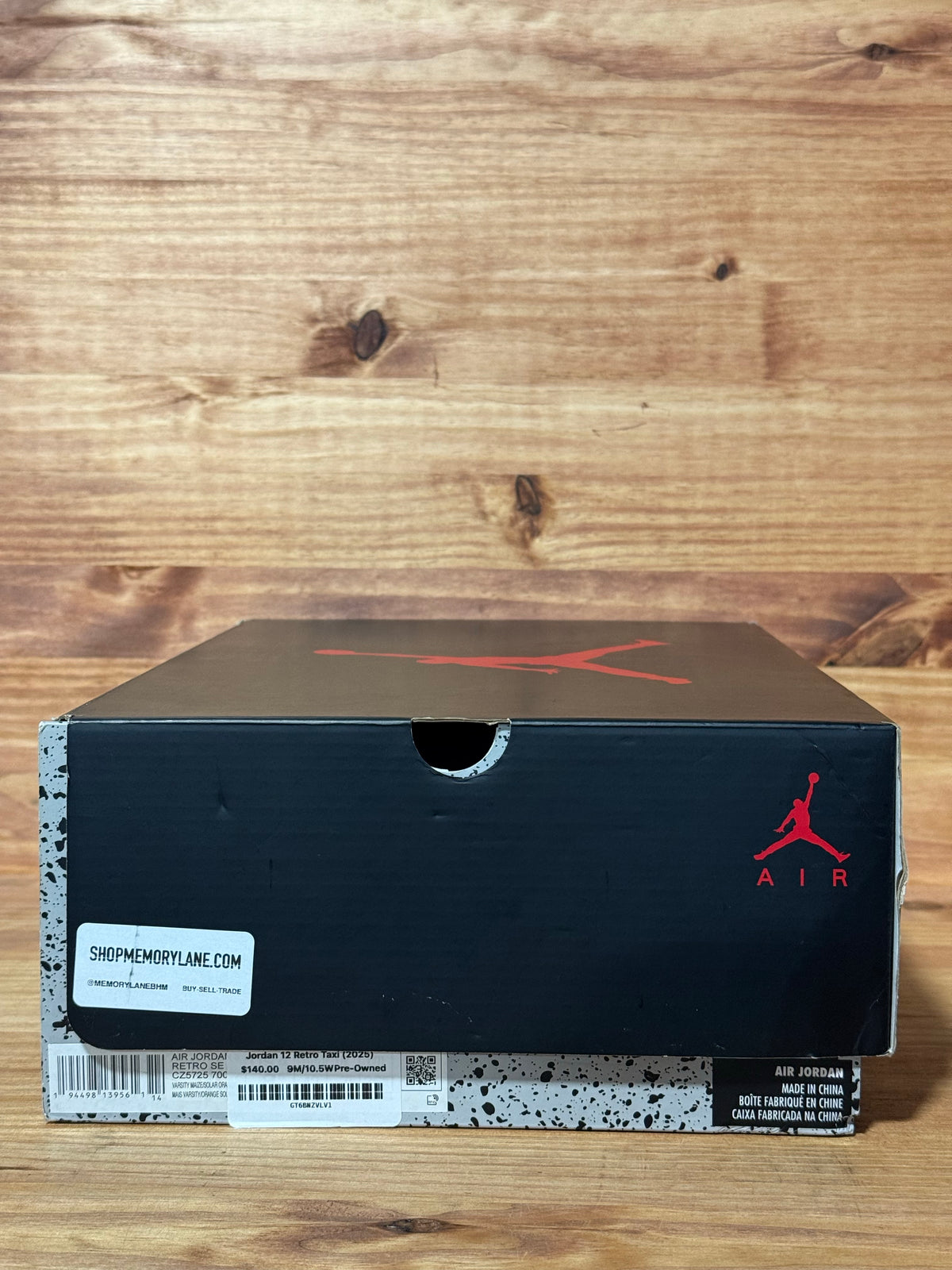 Jordan 12 Retro Taxi (2025)