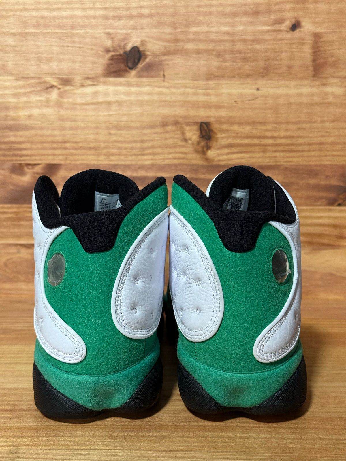 Jordan 13 Retro White Lucky Green