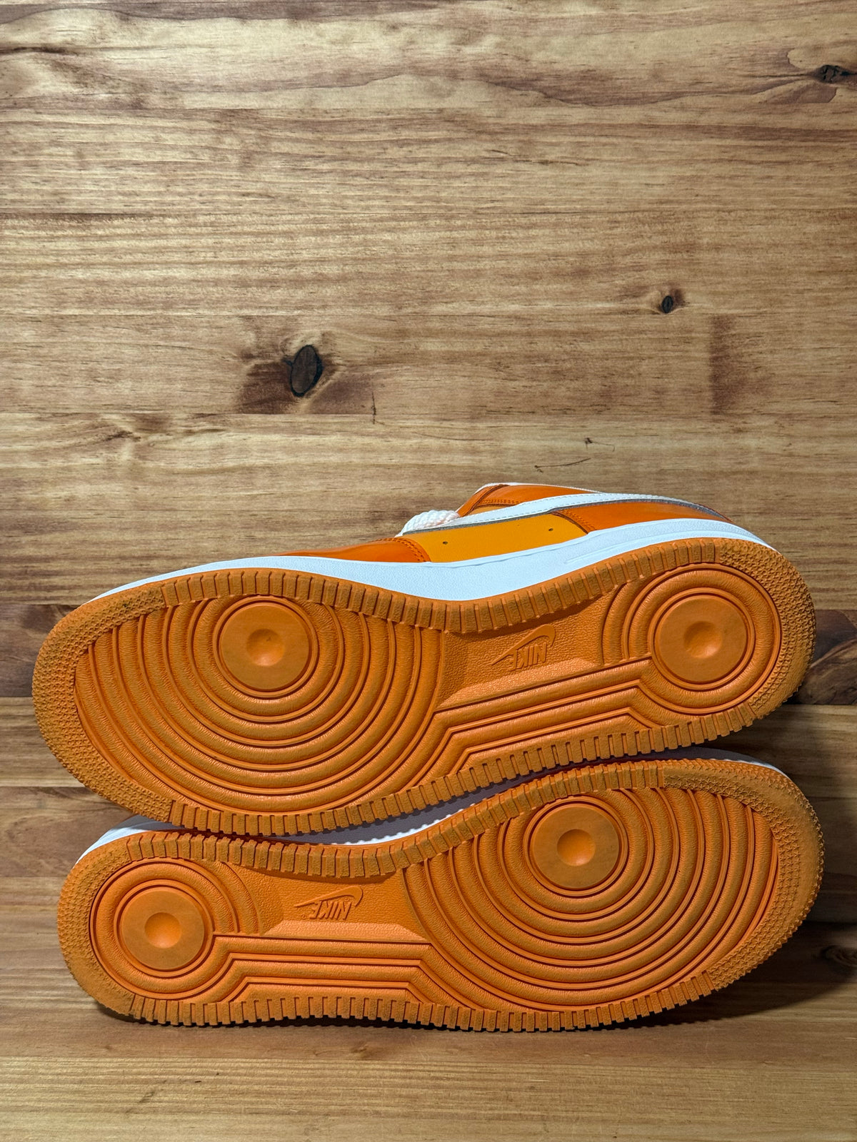 Nike Air Force 1 Low '07 Orange White Patent