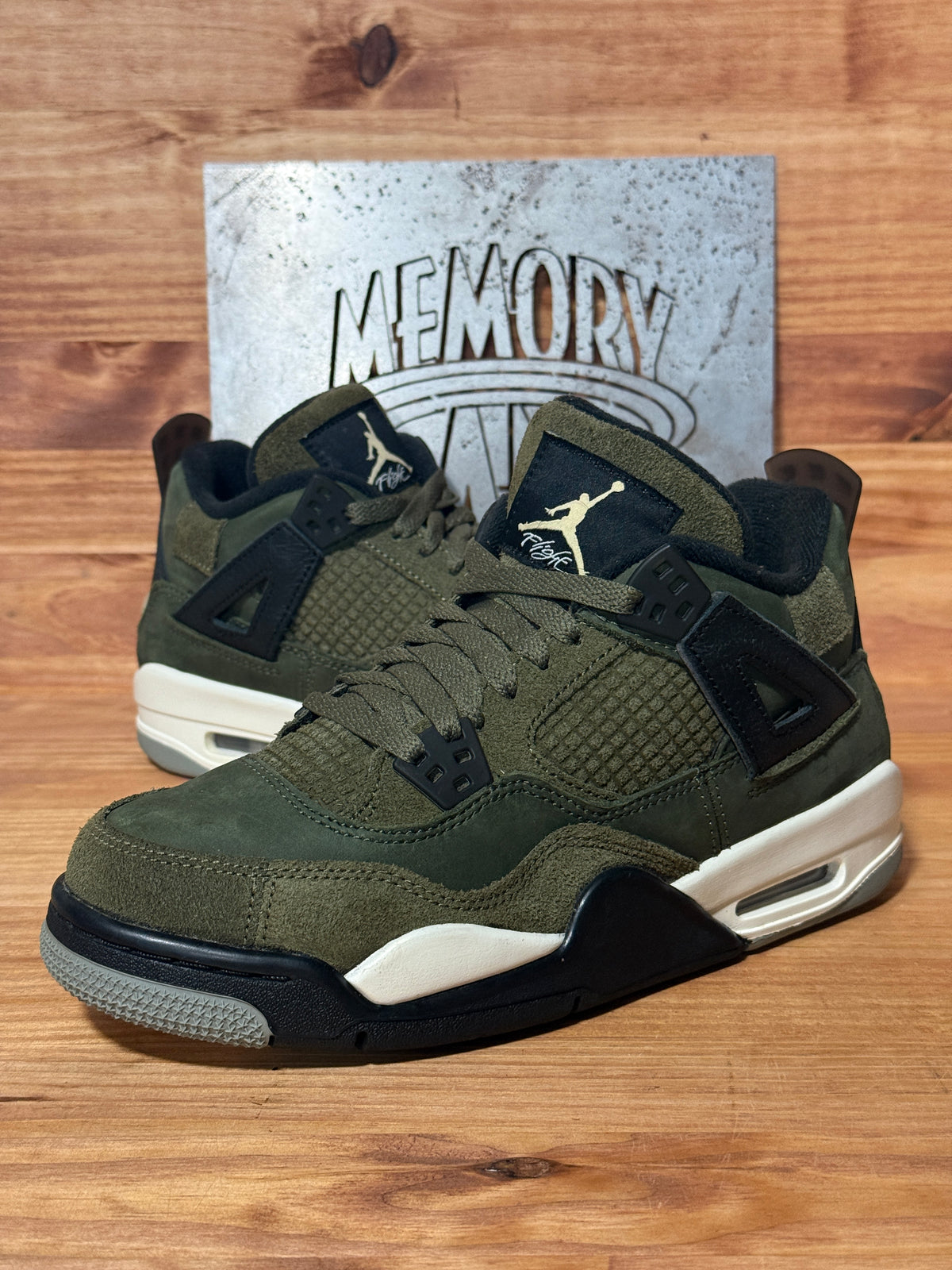 Jordan 4 Retro SE Craft Medium Olive (GS)