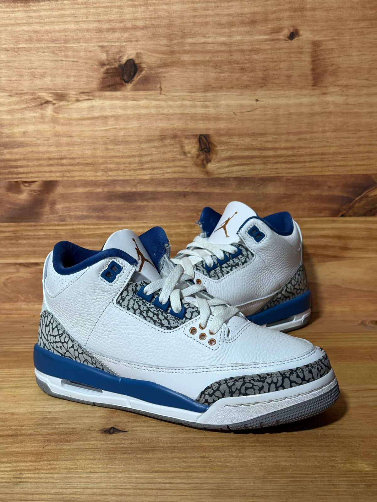 Jordan 3 Retro Wizards (GS) - Size 5Y
