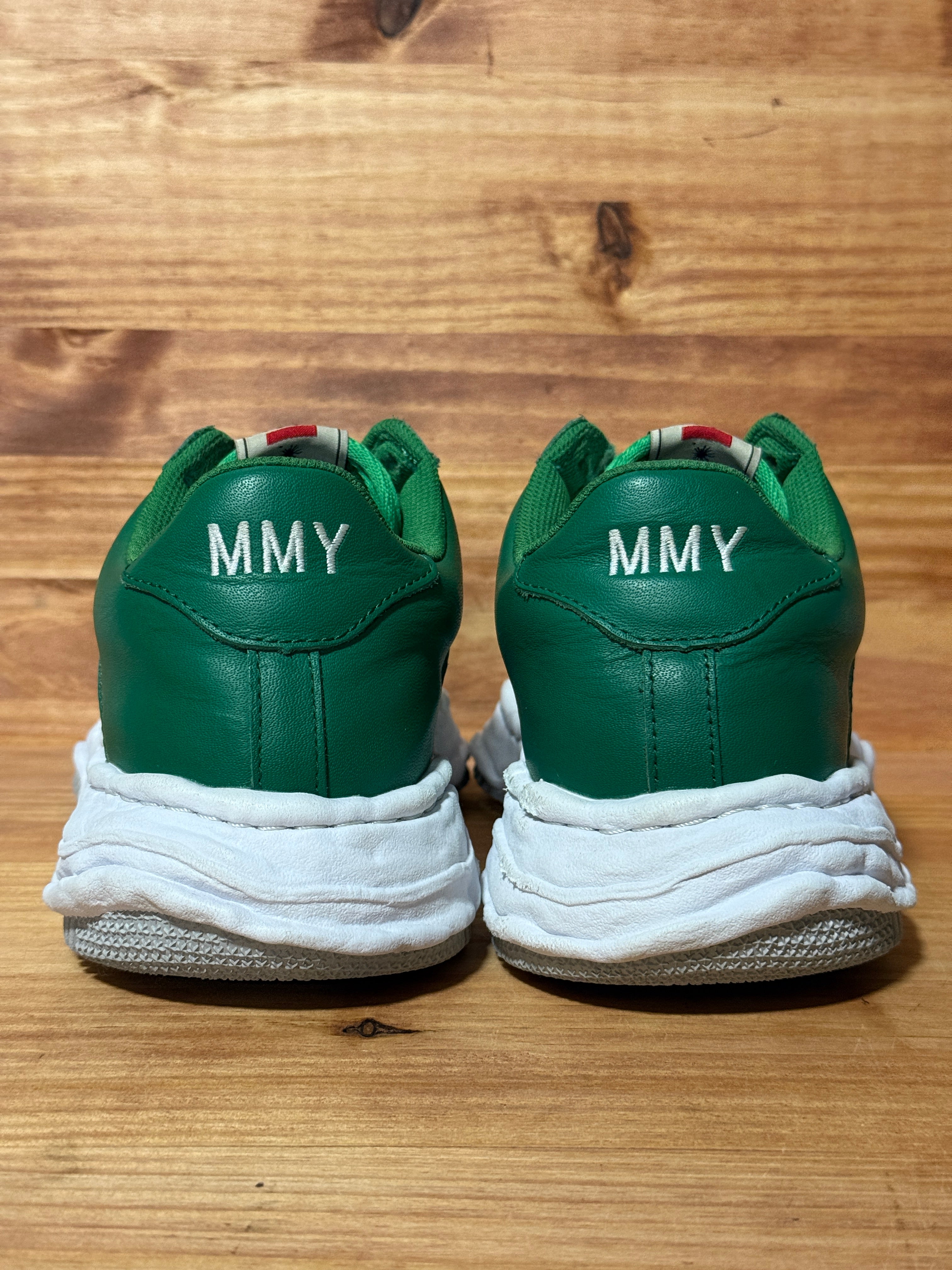 Maison Mihara Yasuhiro Wayne OG Sole Leather Low Green White