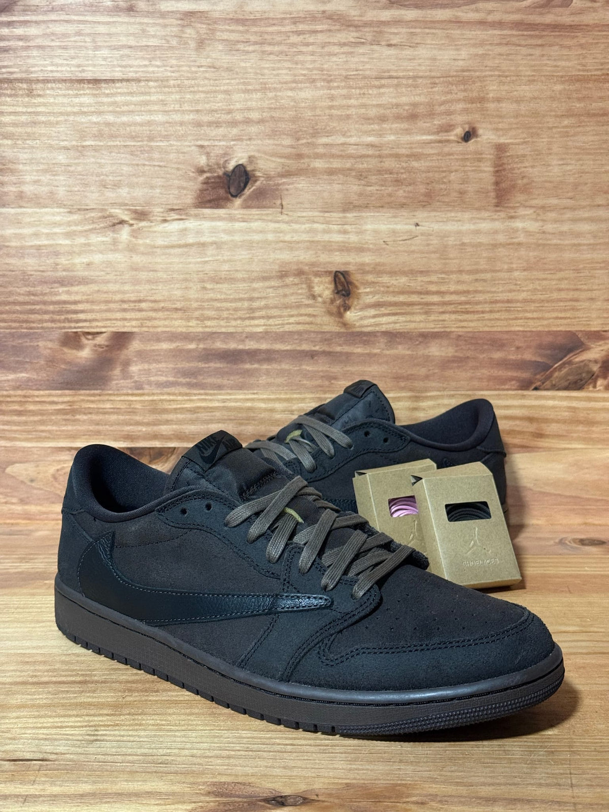 Jordan 1 Retro Low OG SP Travis Scott Velvet Brown - Size 12
