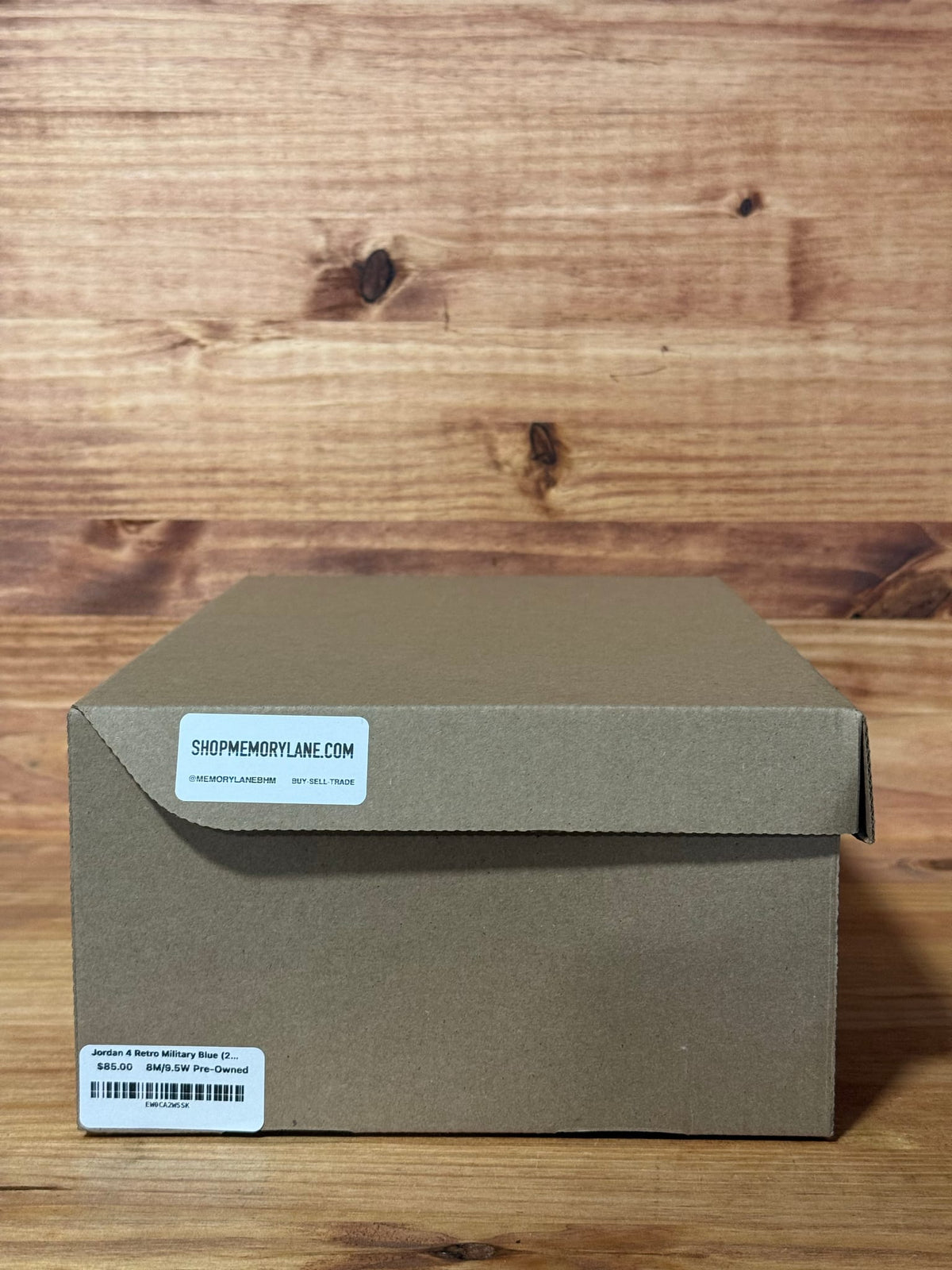 Jordan 4 Retro Military Blue (2024) - Size 8
