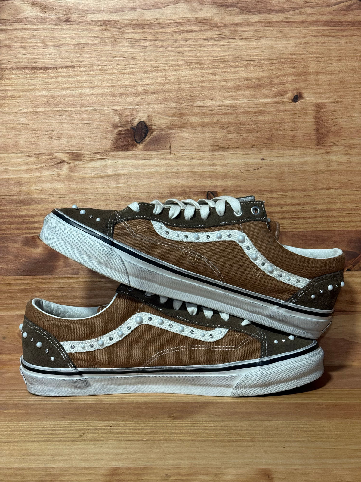 Vans LX Old Skool 36 Pearlized Pack Vintage Cocoa Brown