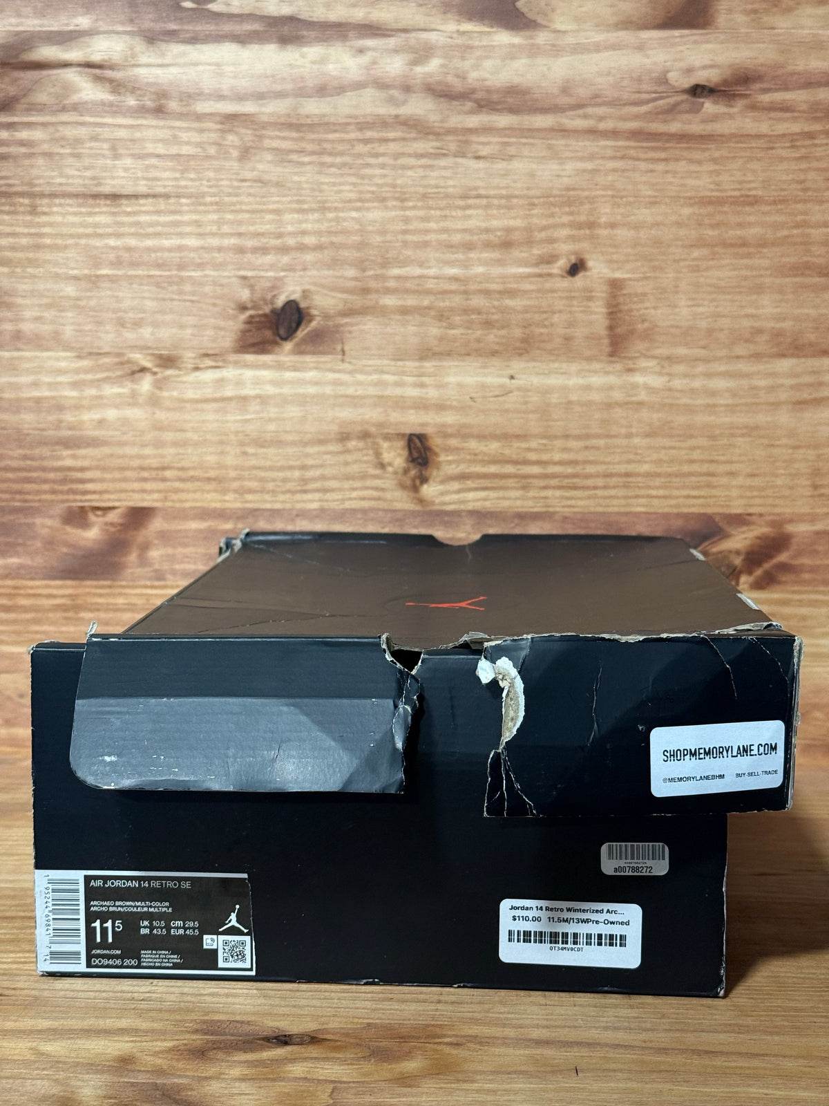 Jordan 14 Retro Winterized Archaeo Brown