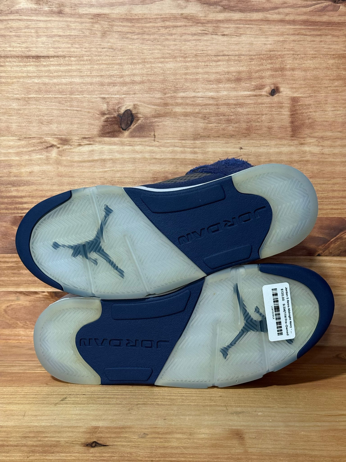 Jordan 5 Retro Midnight Navy - Size 9.5