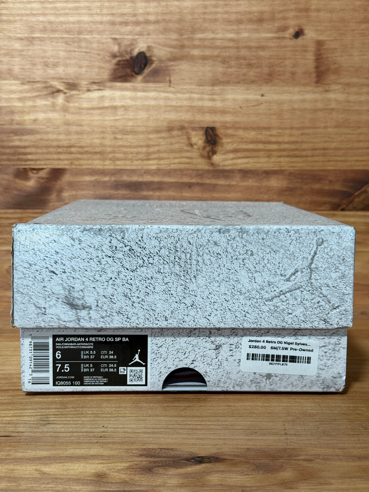 Jordan 4 Retro OG Nigel Sylvester Brick After Brick