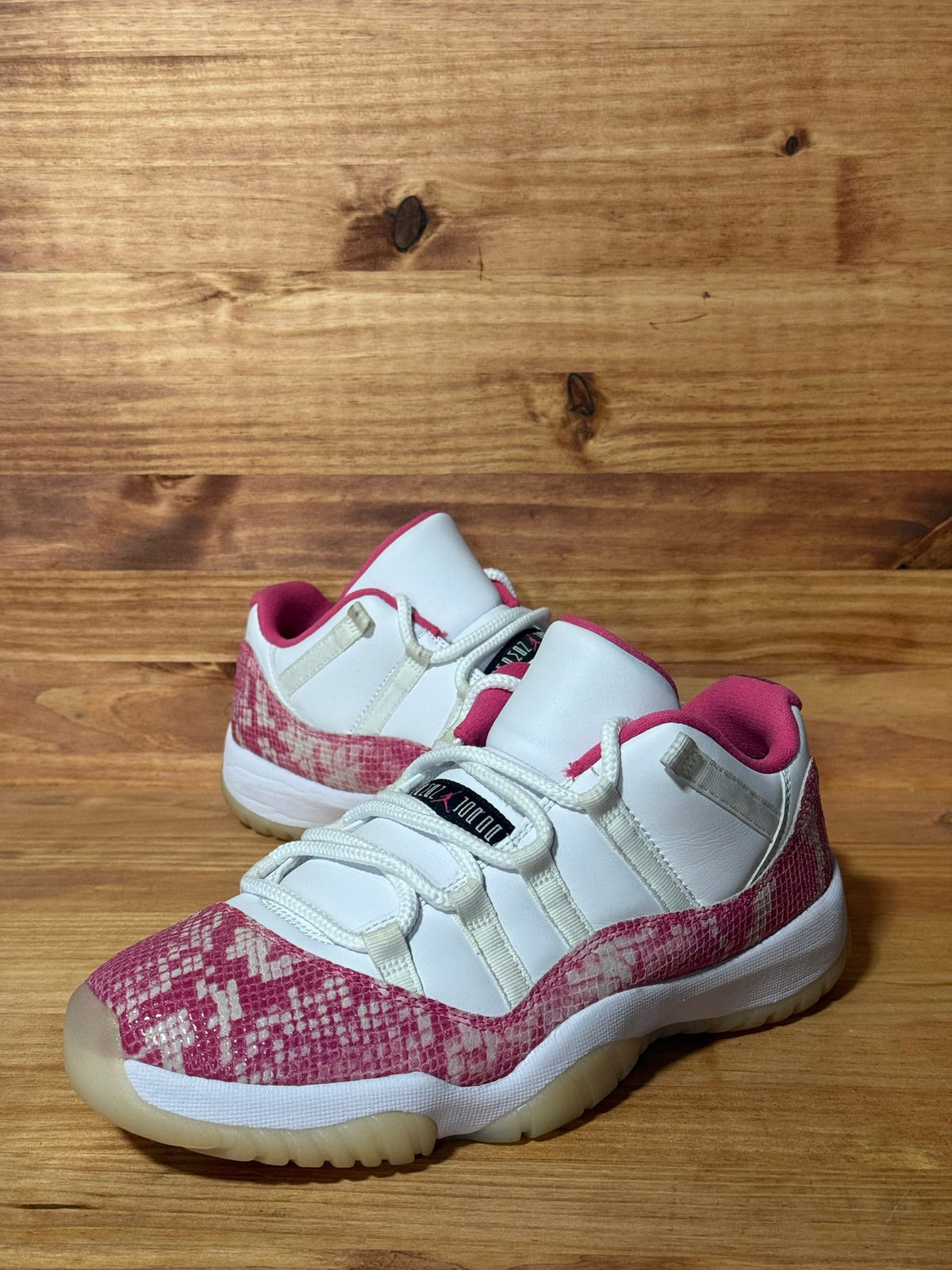 Jordan 11 Retro Low Pink Snakeskin (2019) (Women's) - Size 10W/8.5M