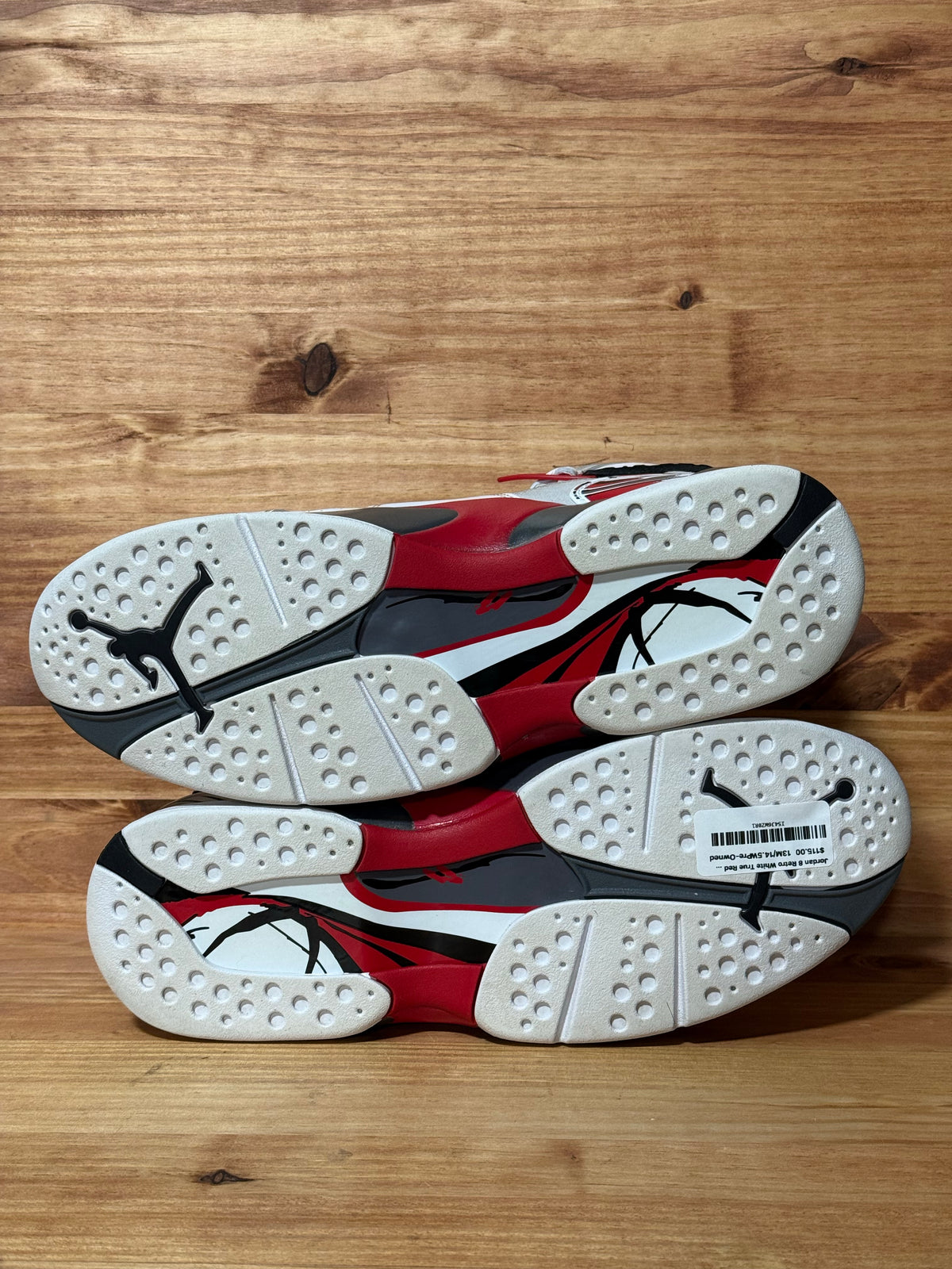 Jordan 8 Retro White True Red (2025)