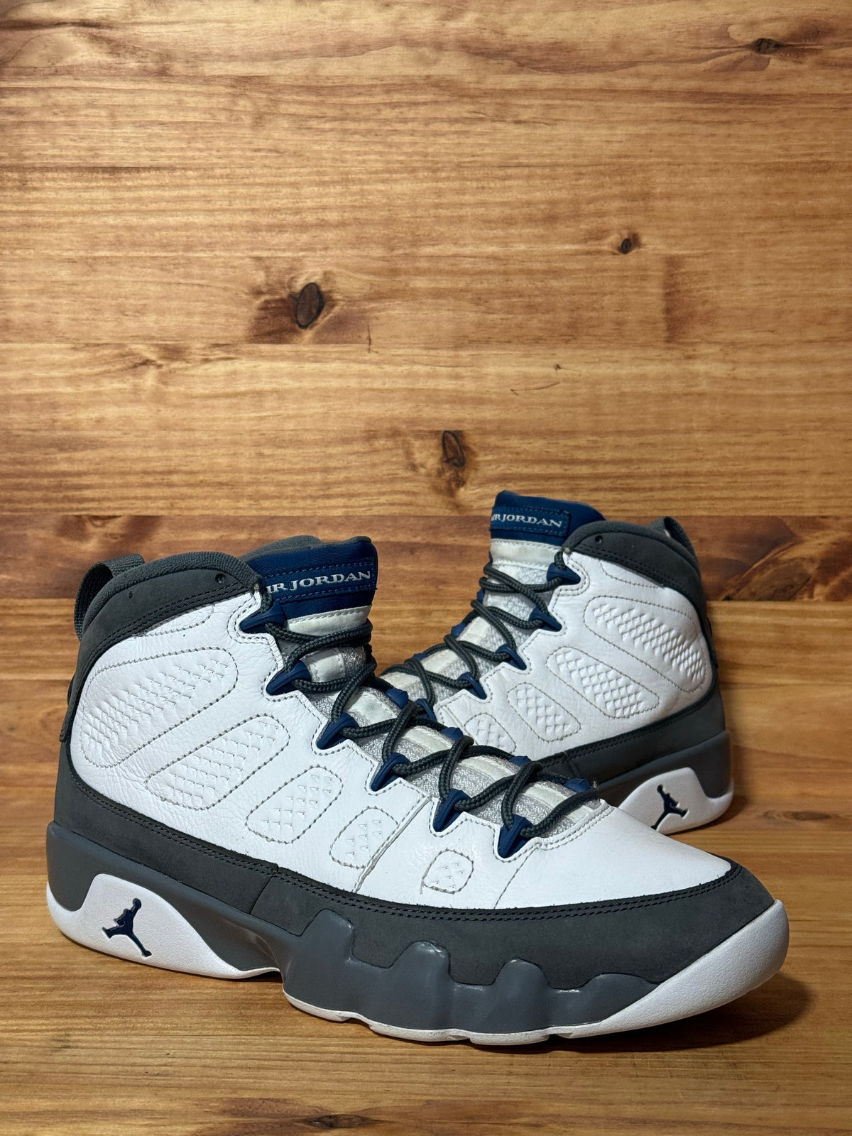 Jordan 9 Retro Flint Grey French Blue (2026)