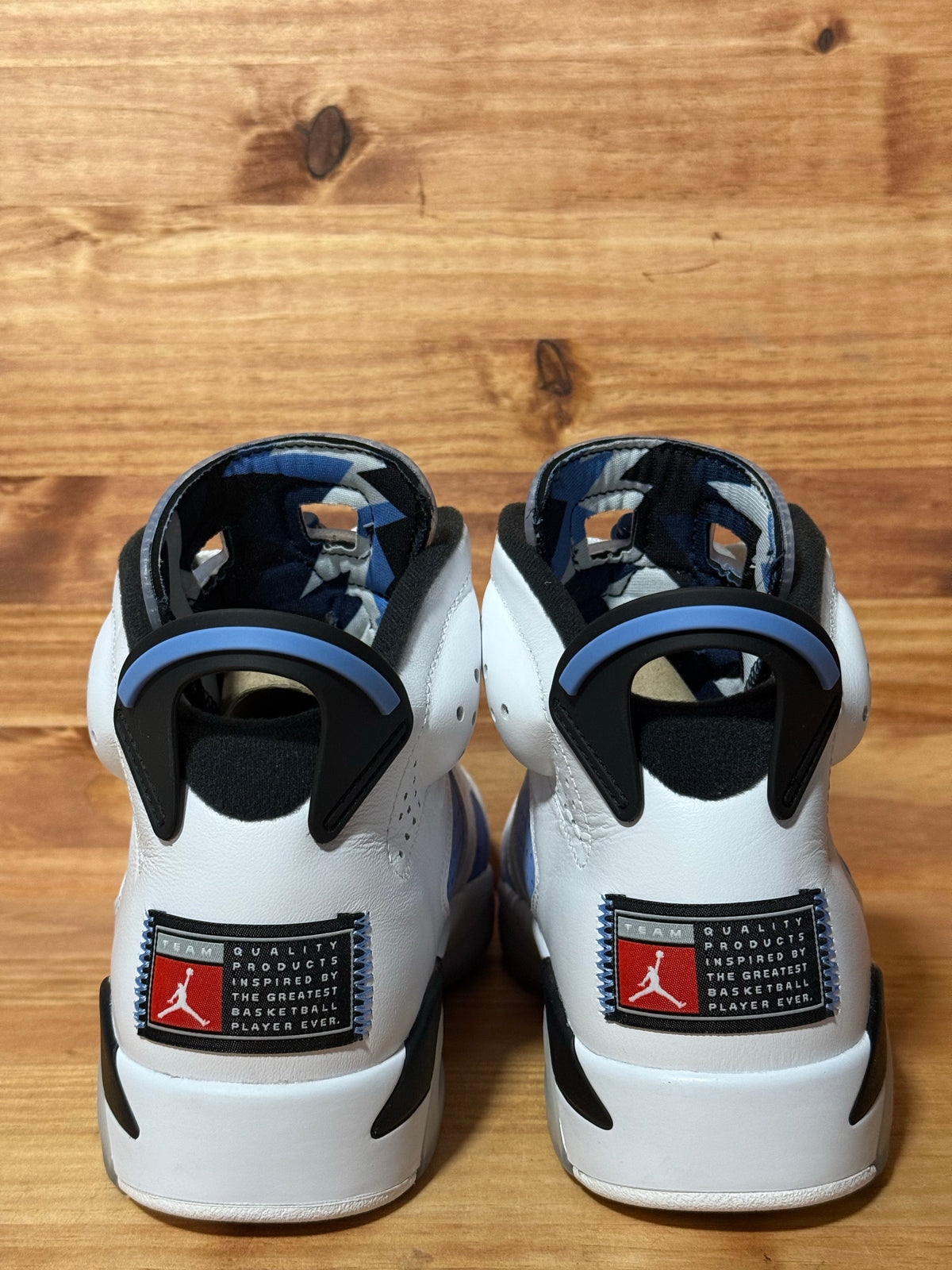 Jordan 6 Retro UNC White