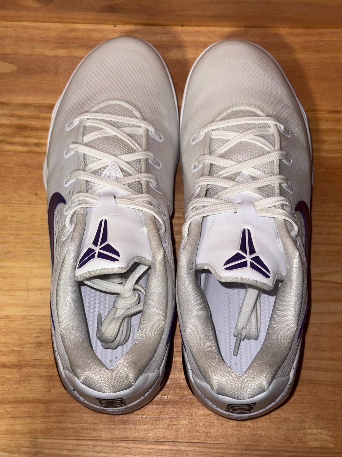 Nike Kobe 9 Elite Low EM Protro White Court Purple - Size 11