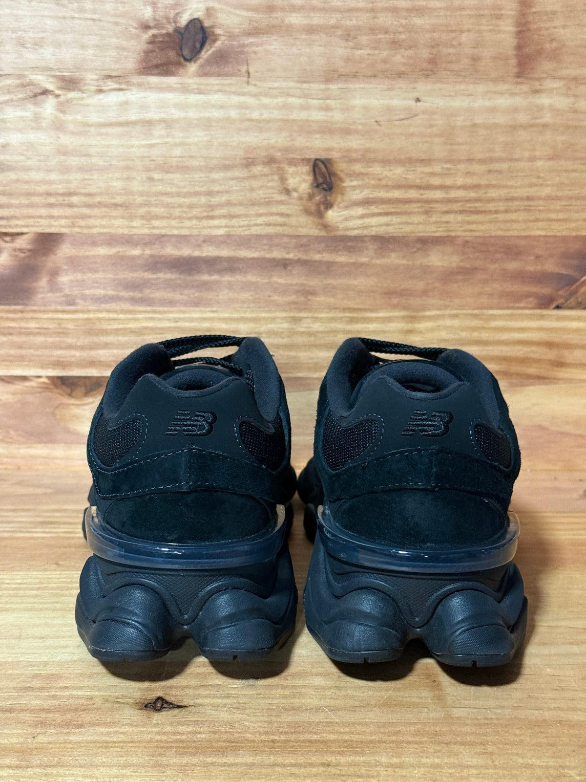 New Balance 9060 Triple Black - Size 8