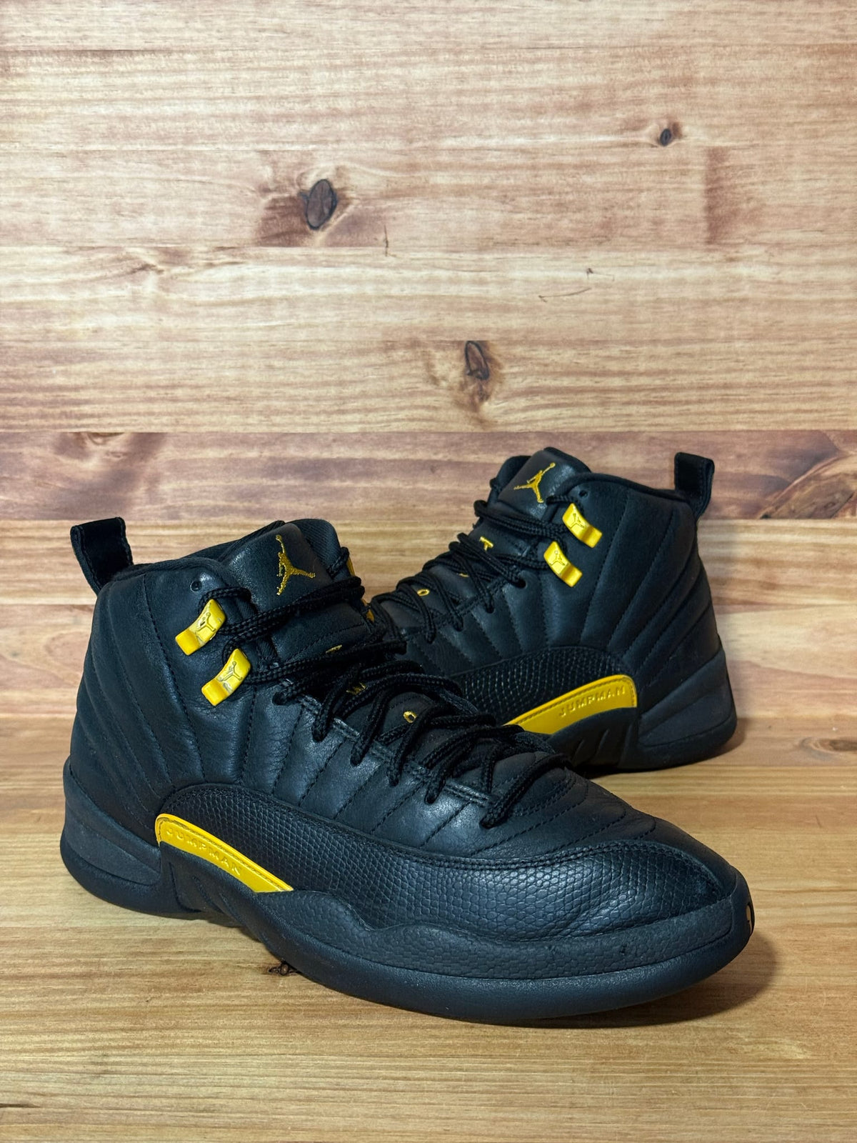 Jordan 12 Retro Black Taxi - Size 8.5