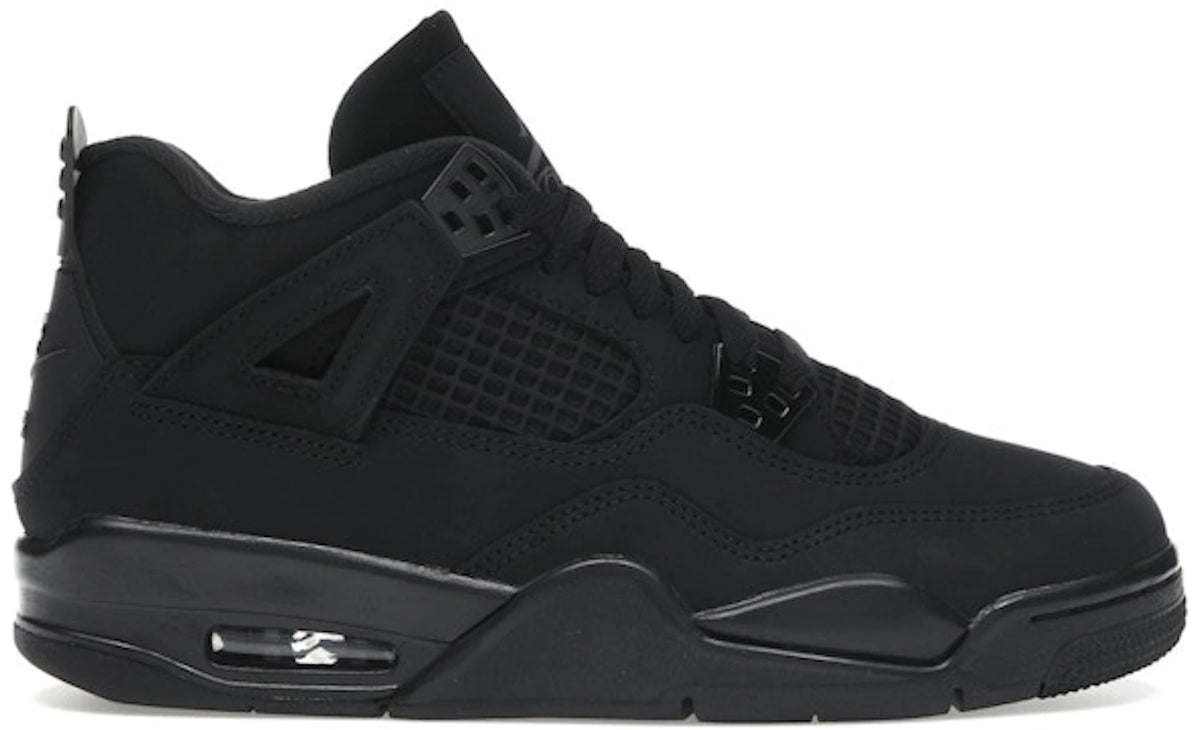 Jordan 4 Retro Black Cat (2025) (GS) - Size 6Y