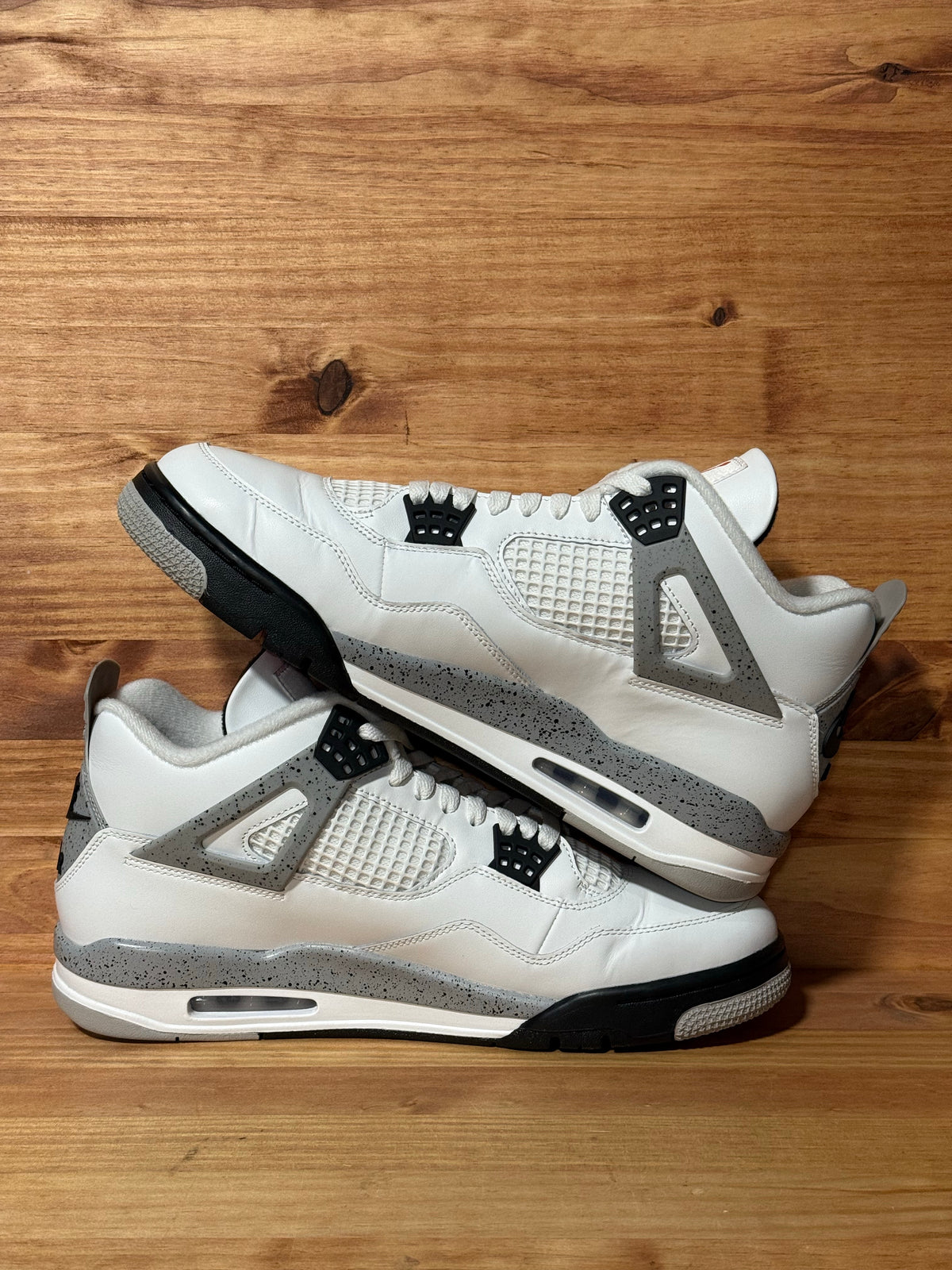 Jordan 4 Retro White Cement (2025) - Size 12