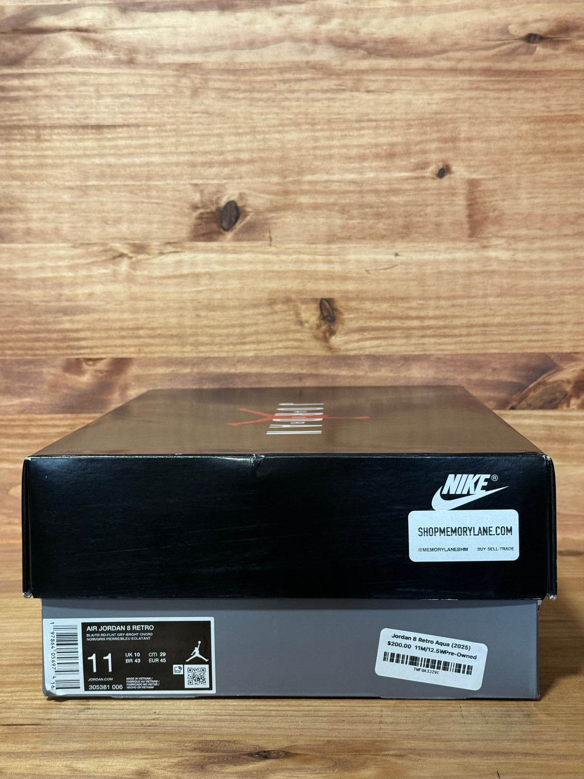 Jordan 8 Retro Aqua (2025)