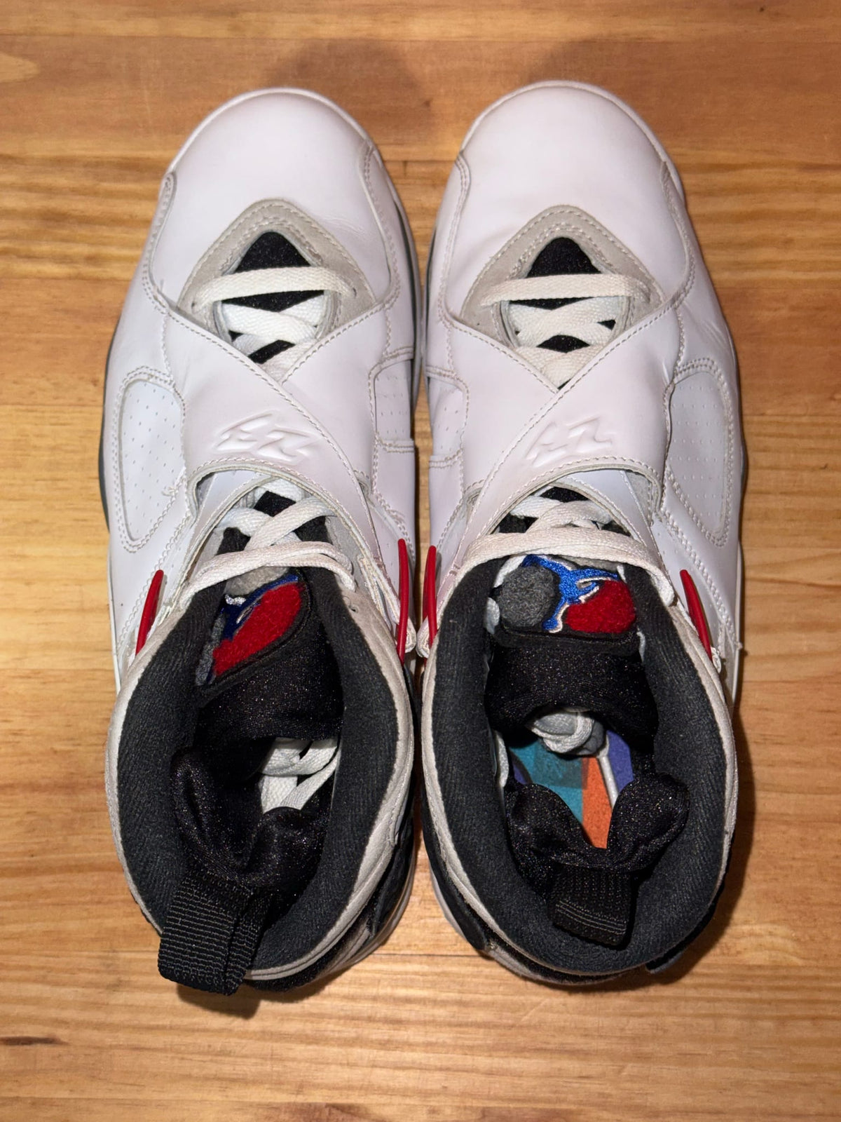 Jordan 8 Retro White True Red (2025) - Size 9