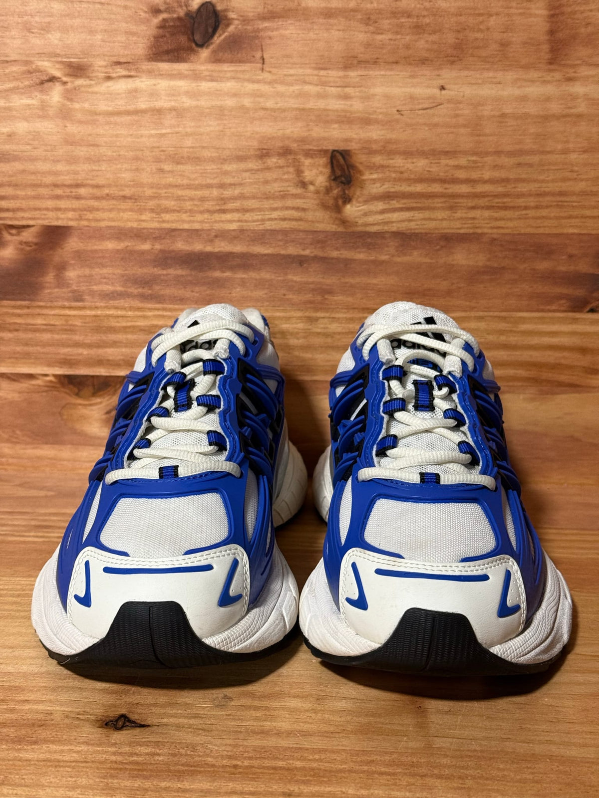 adidas Adistar XLG 2.0 White Hi-Res Blue (GS) - Size 7Y
