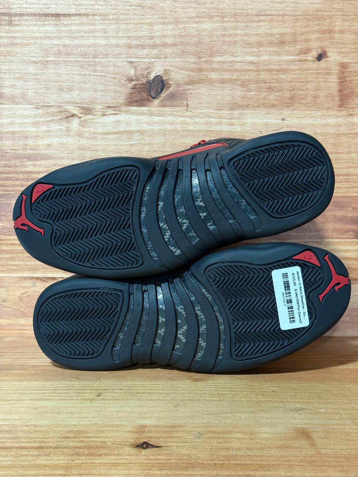 Jordan 12 Retro Bloodline - Size 8.5