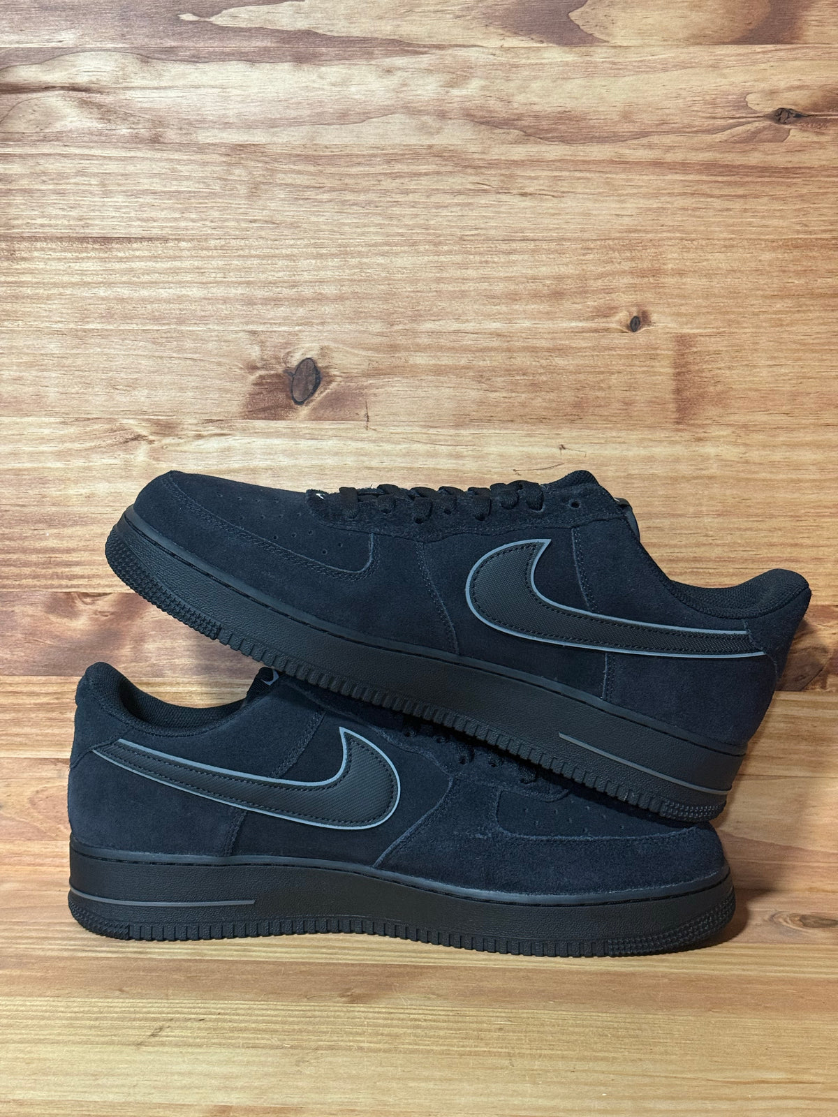 Nike Air Force 1 Low '07 LV8 Black Iron Grey - Size 14