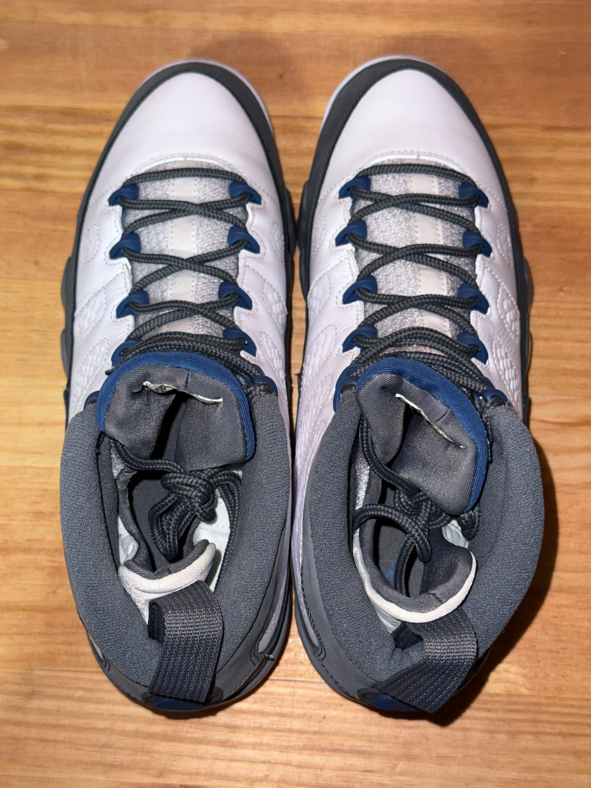 Jordan 9 Retro Flint Grey French Blue (2026) - Size 10