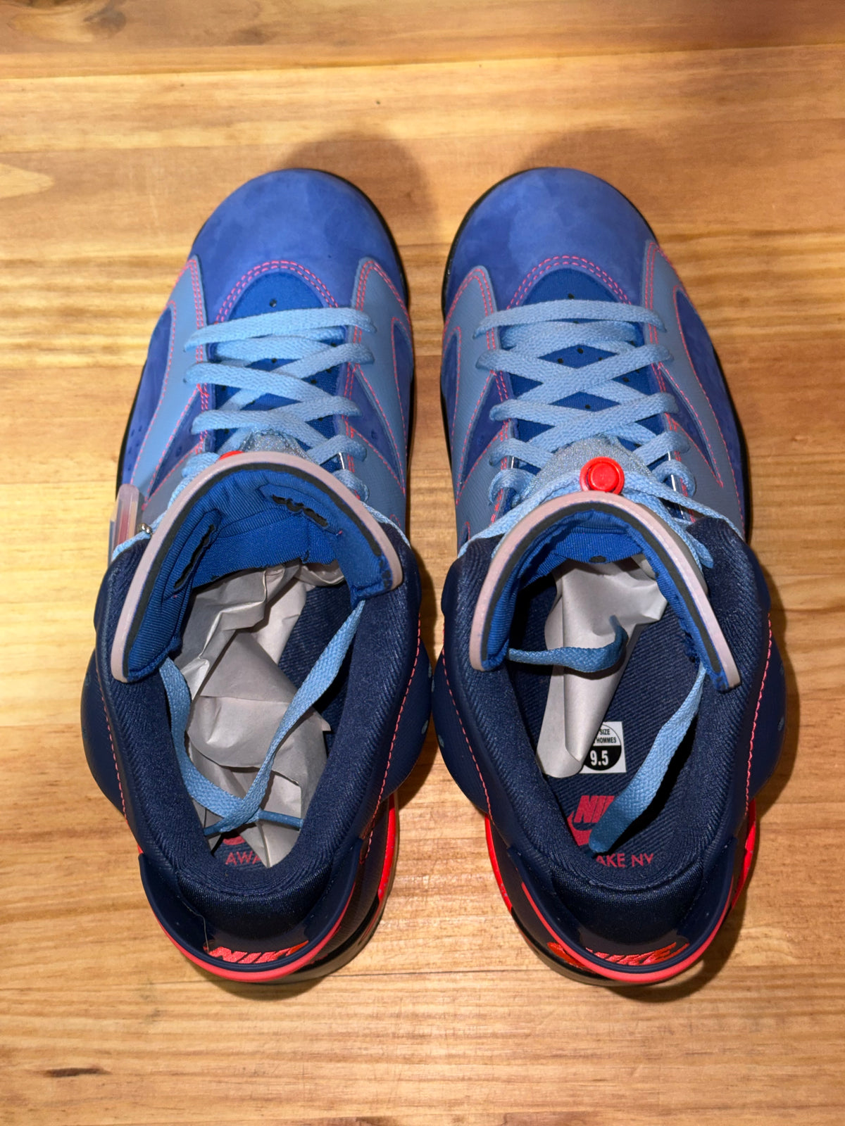 Jordan 6 Retro Awake NY Midnight Navy - Size 9.5