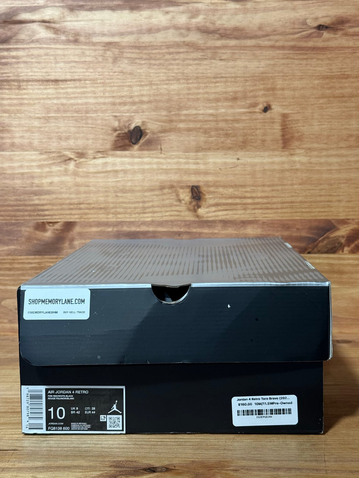 Jordan 4 Retro Toro Bravo (2026) - Size 10