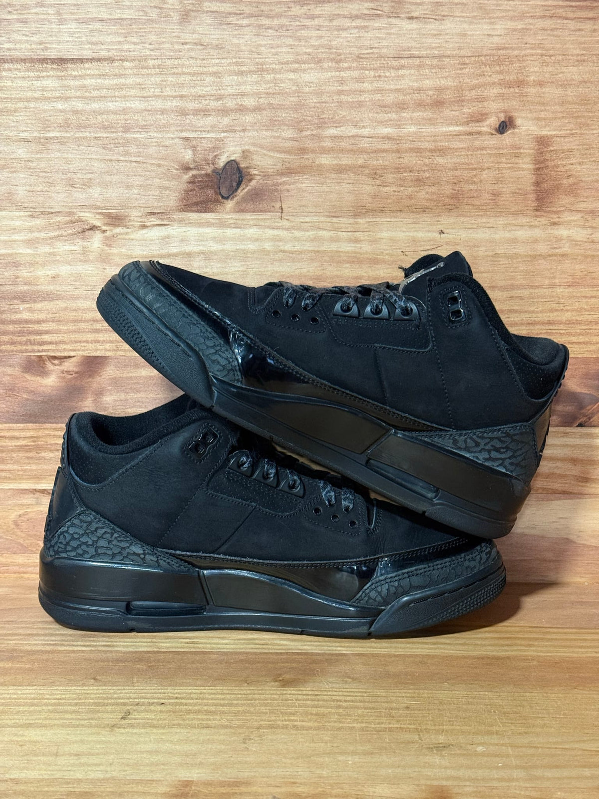 Jordan 3 Retro Black Cat (2025) - Size 9