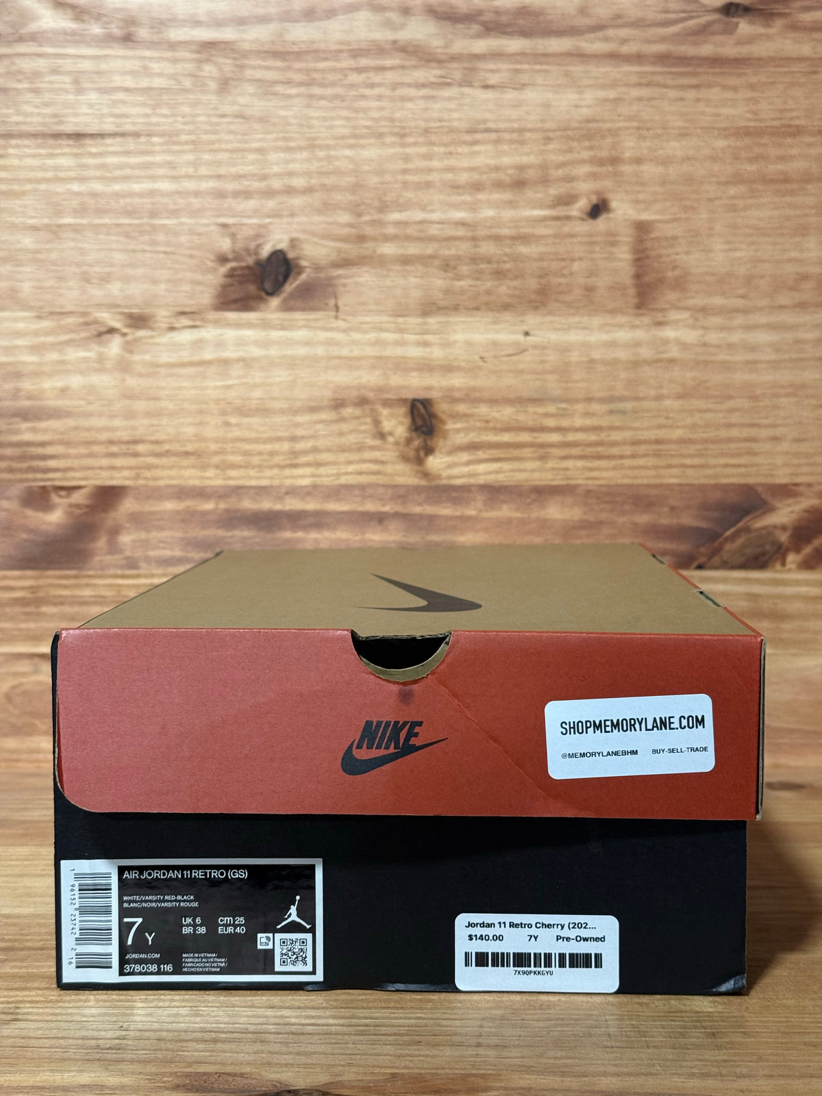 Jordan 11 Retro Cherry (2022) (GS)