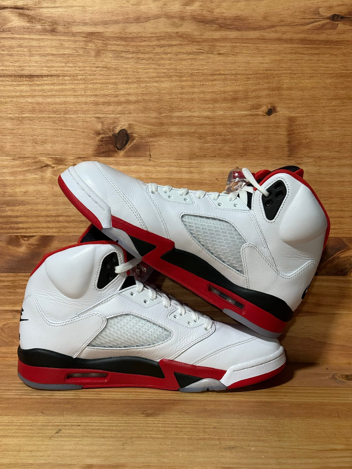 Jordan 5 Retro Fire Red Black Tongue (2025) - Size 10
