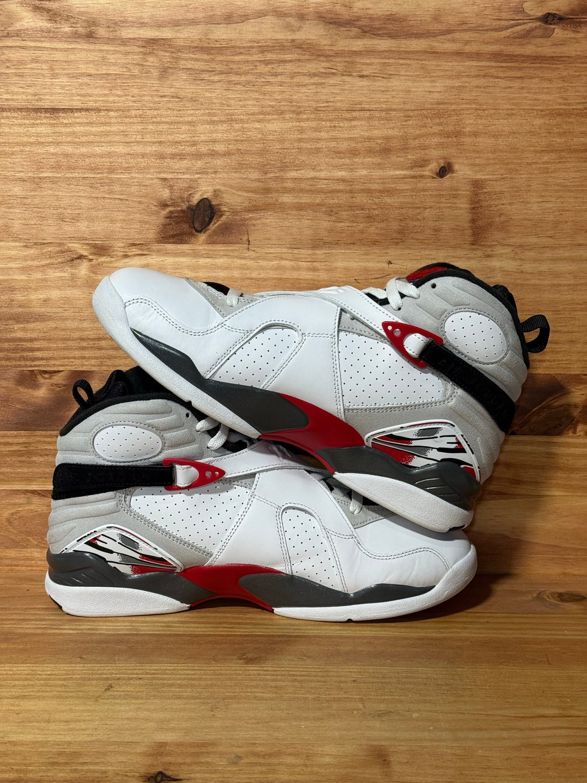 Jordan 8 Retro White True Red (2025) - Size 10