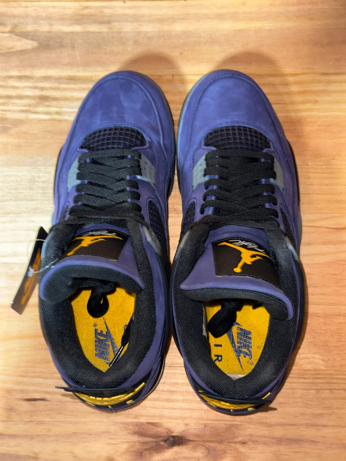 Jordan 4 Retro Lakers - Size 10.5