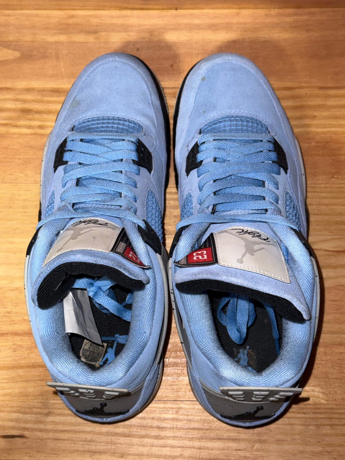 Jordan 4 Retro University Blue - Size 11.5