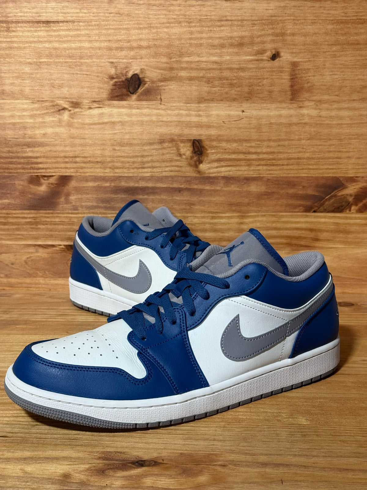 Jordan 1 Low True Blue - Size 13
